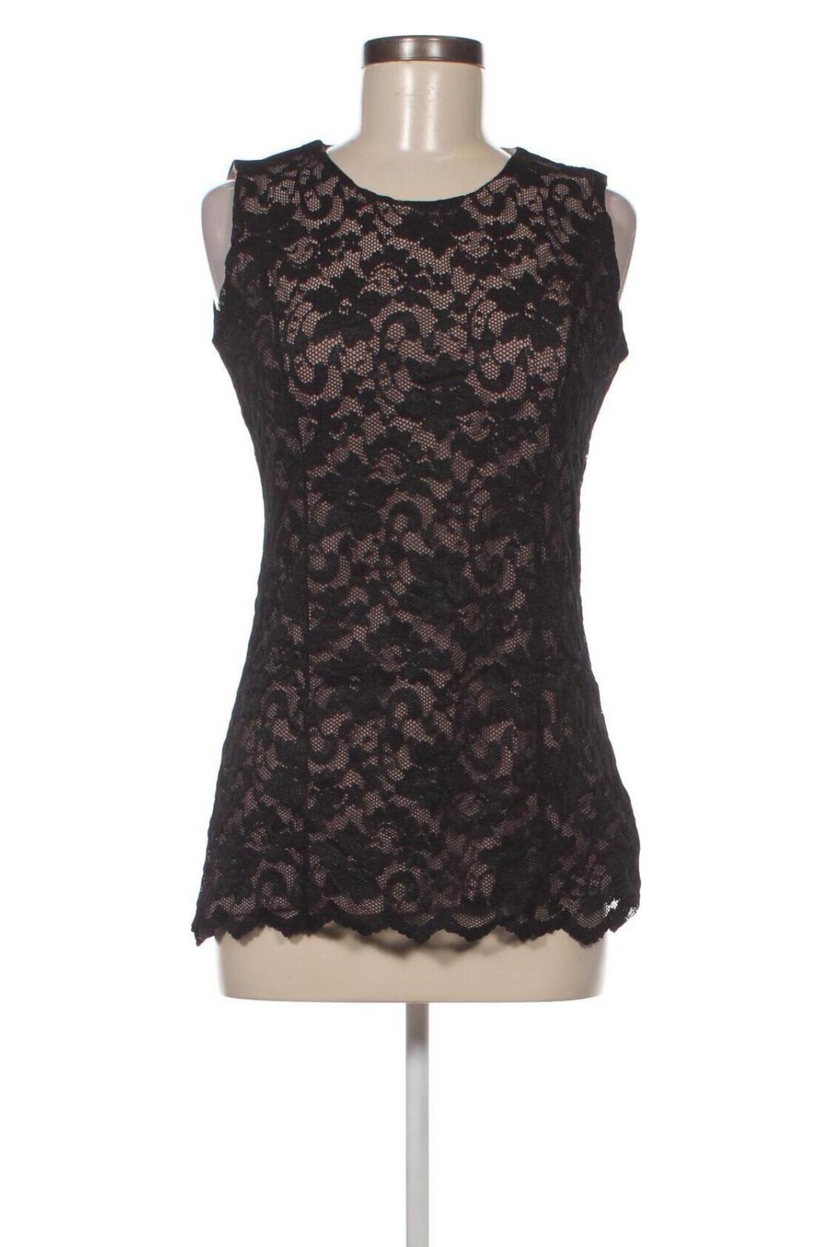 Γυναικείο αμάνικο μπλουζάκι Janina, Μέγεθος M, Χρώμα Μαύρο, Τιμή 3,06 €