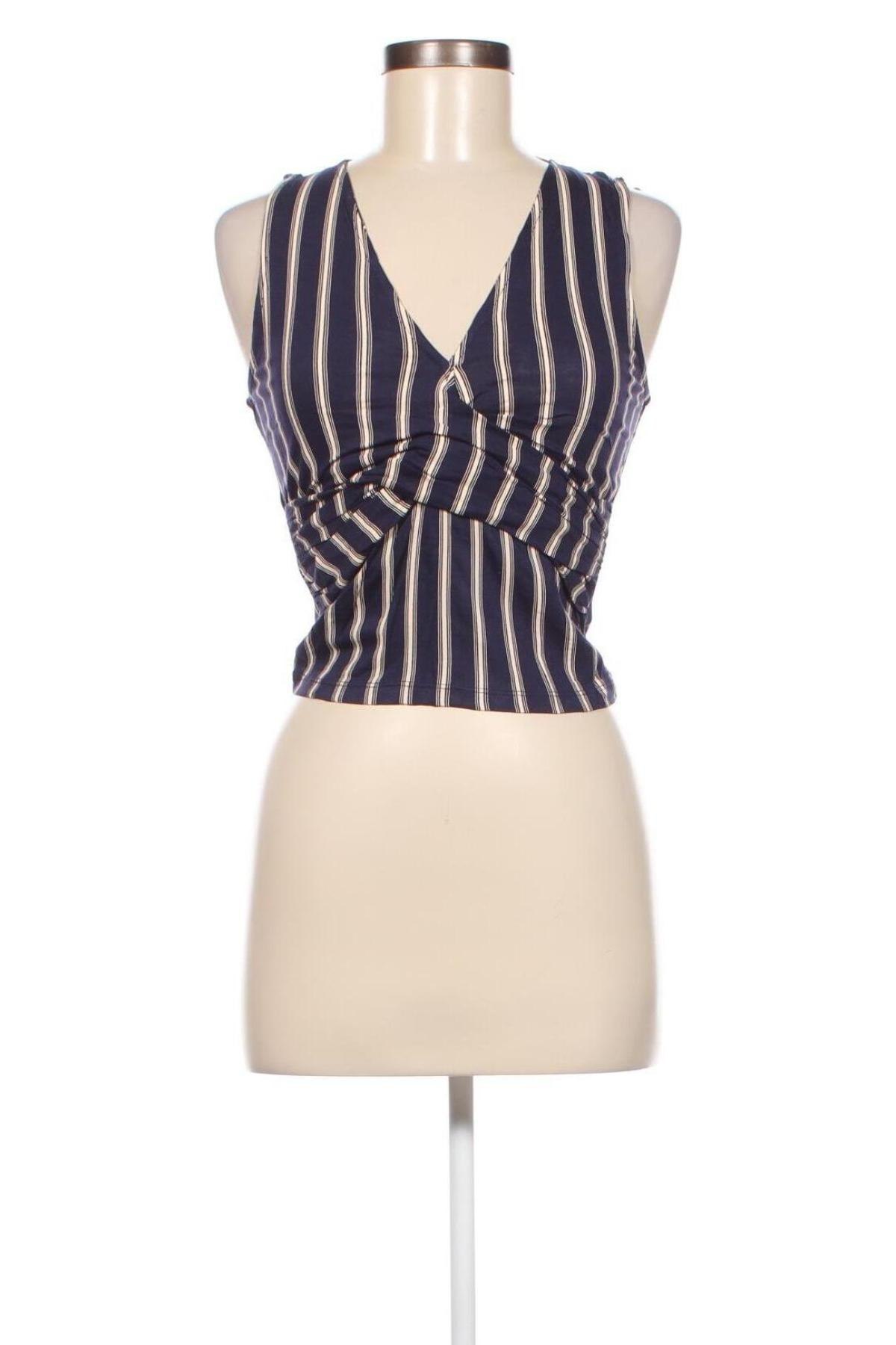 Γυναικείο αμάνικο μπλουζάκι Jennyfer, Μέγεθος S, Χρώμα Μπλέ, Τιμή 4,65 €