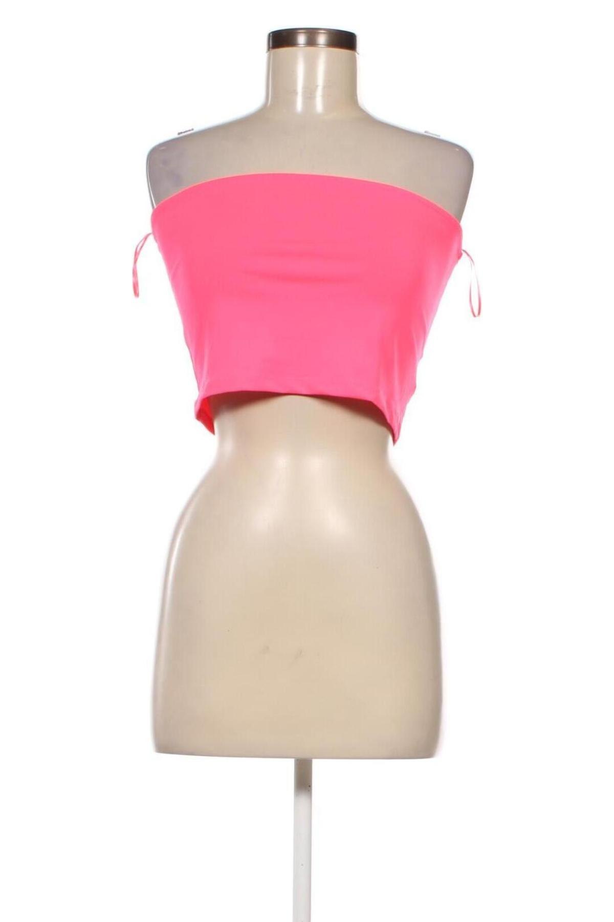 Γυναικείο αμάνικο μπλουζάκι Jennyfer, Μέγεθος L, Χρώμα Ρόζ , Τιμή 4,54 €
