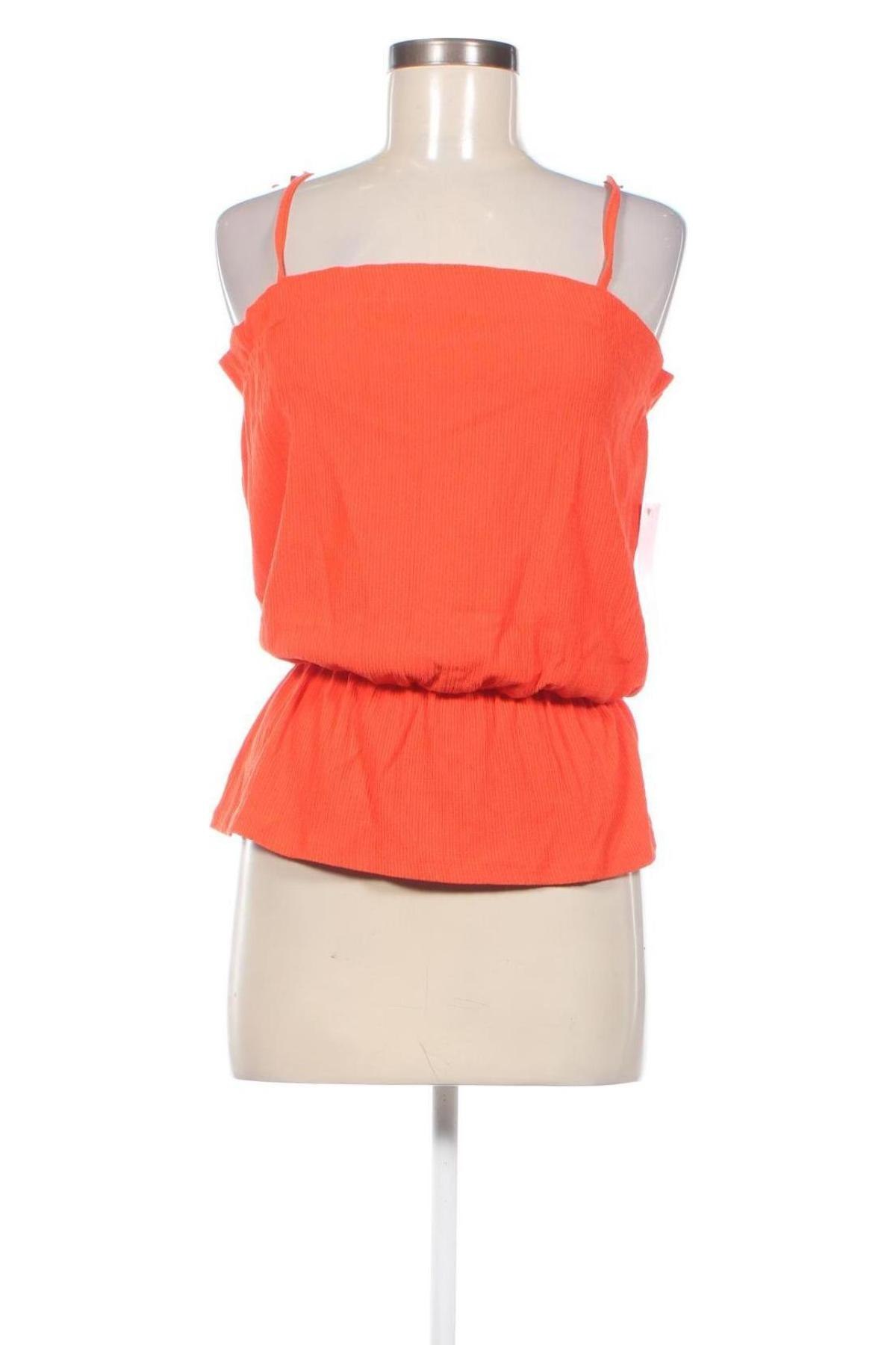 Γυναικείο αμάνικο μπλουζάκι Kiabi, Μέγεθος S, Χρώμα Πορτοκαλί, Τιμή 3,35 €