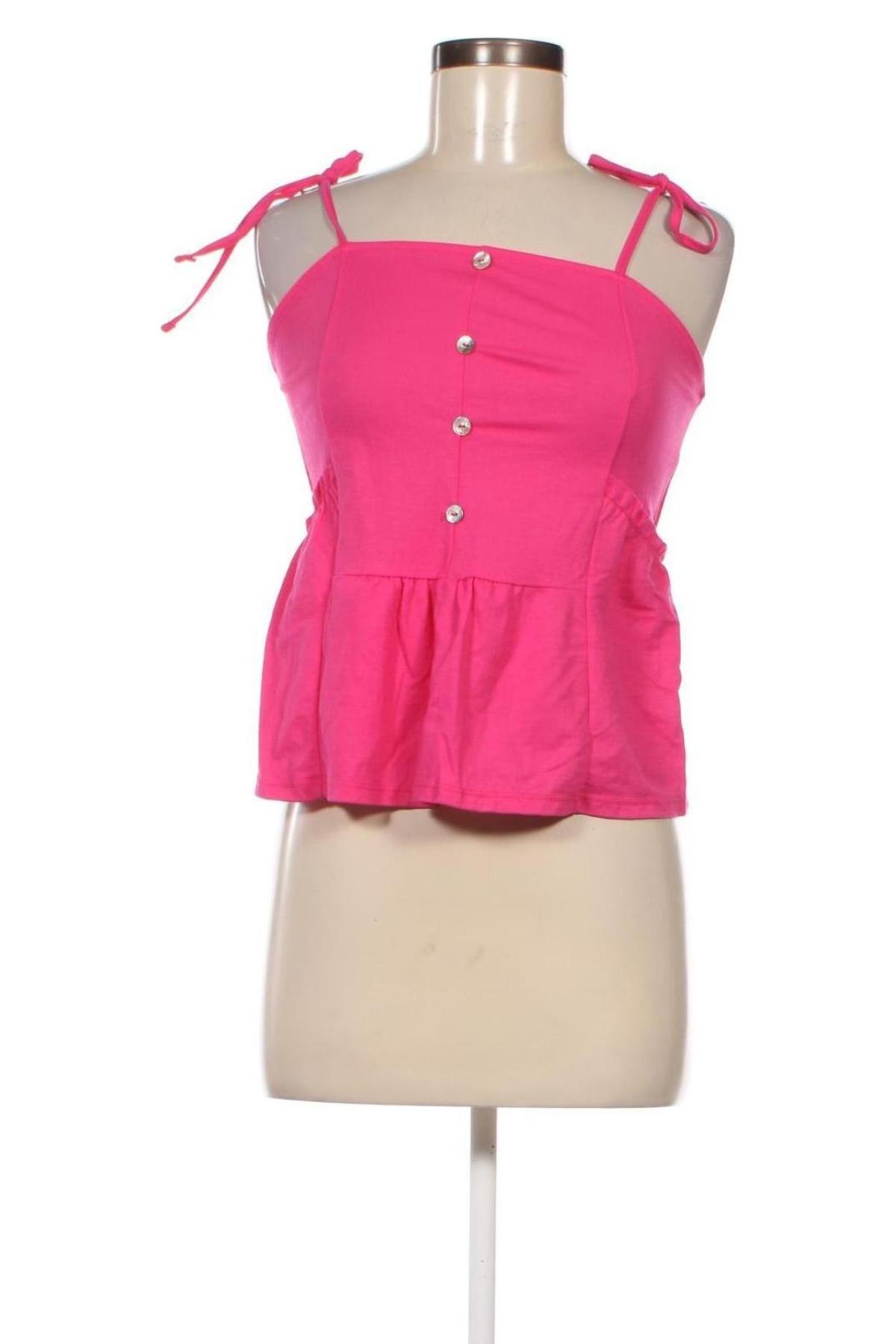 Γυναικείο αμάνικο μπλουζάκι Kiabi, Μέγεθος XS, Χρώμα Ρόζ , Τιμή 10,82 €