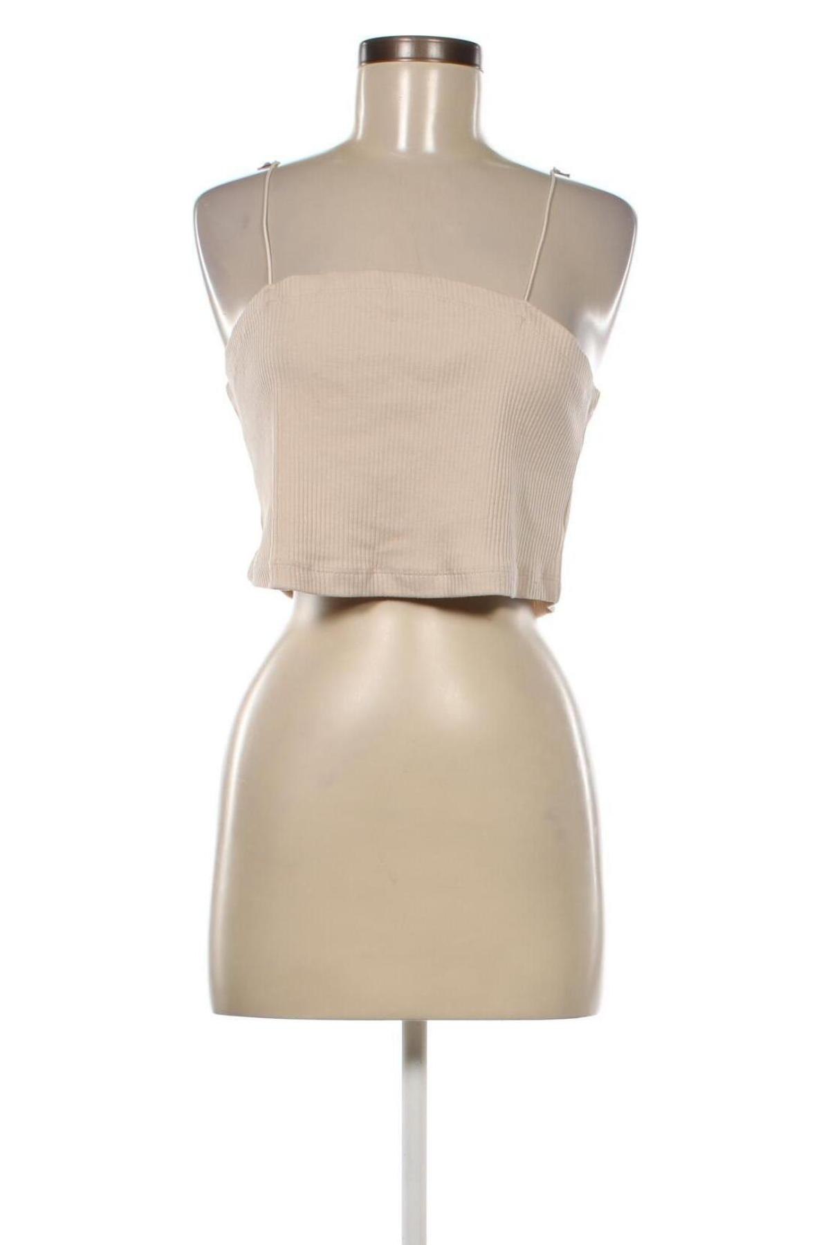 Γυναικείο αμάνικο μπλουζάκι ONLY, Μέγεθος XL, Χρώμα  Μπέζ, Τιμή 4,59 €