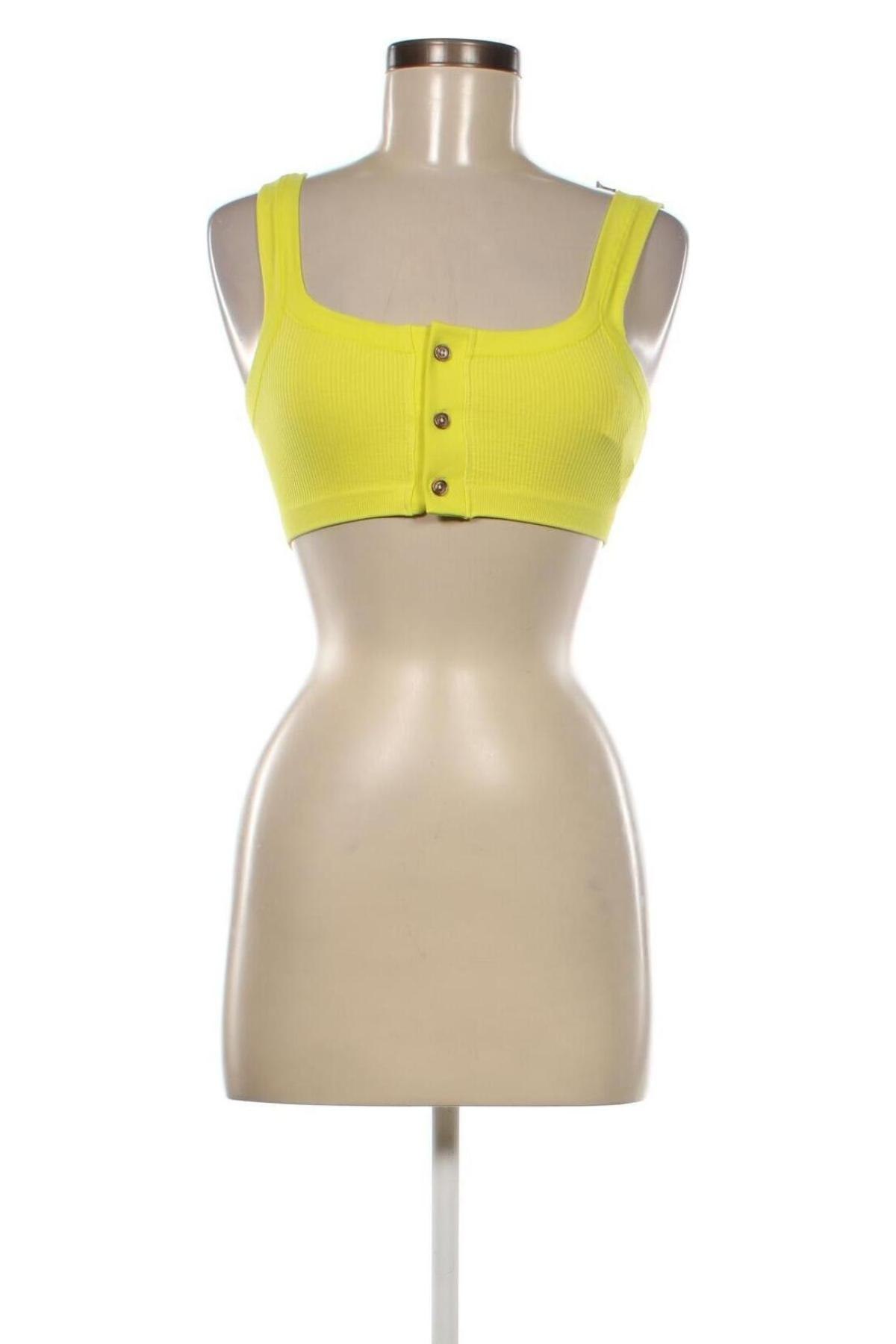 Γυναικείο αμάνικο μπλουζάκι Urban Outfitters, Μέγεθος M, Χρώμα Κίτρινο, Τιμή 5,53 €