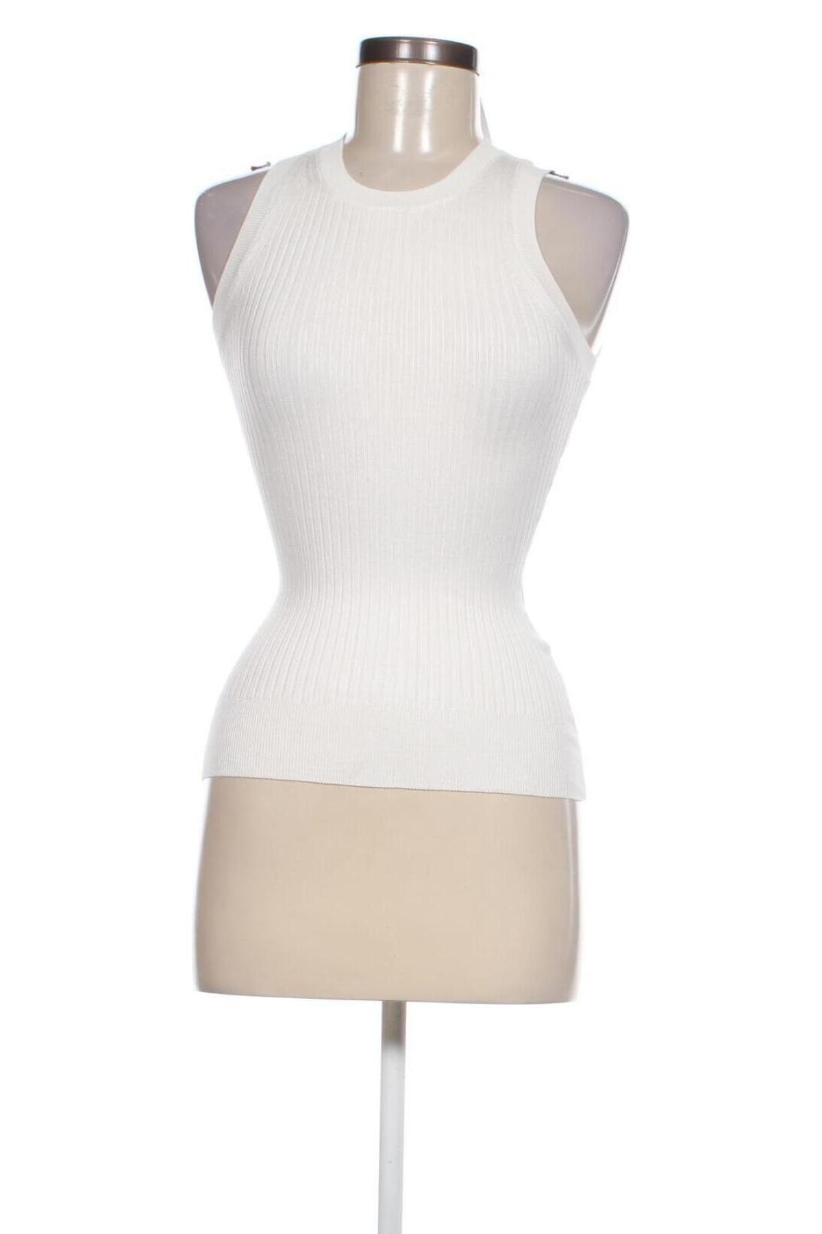 Γυναικείο αμάνικο μπλουζάκι Zign, Μέγεθος S, Χρώμα Λευκό, Τιμή 10,61 €