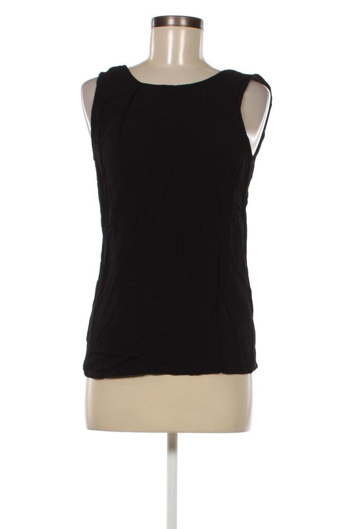 Γυναικείο αμάνικο μπλουζάκι mbyM, Μέγεθος XS, Χρώμα Μαύρο, Τιμή 12,37 €