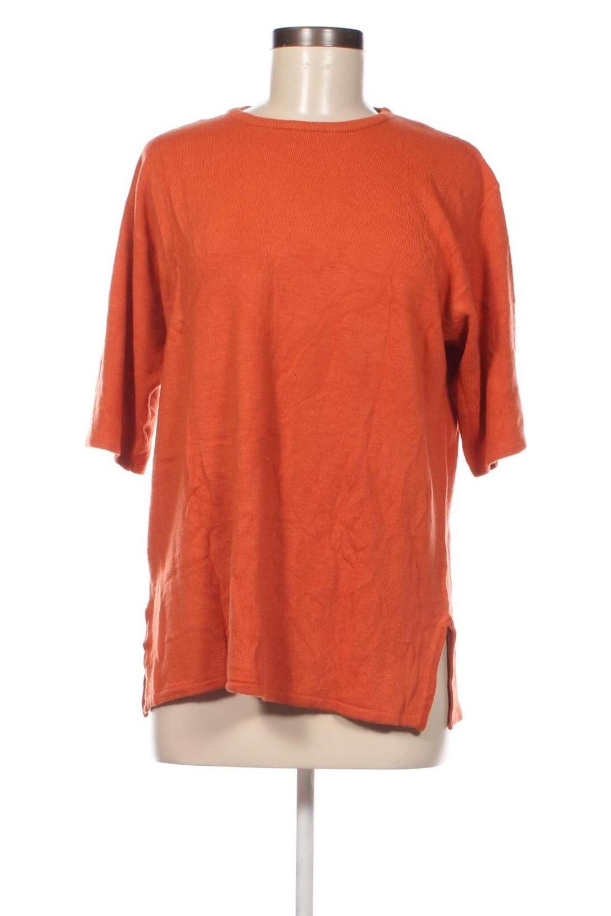 Дамски пуловер, Размер M, Цвят Оранжев, Цена 7,25 лв.