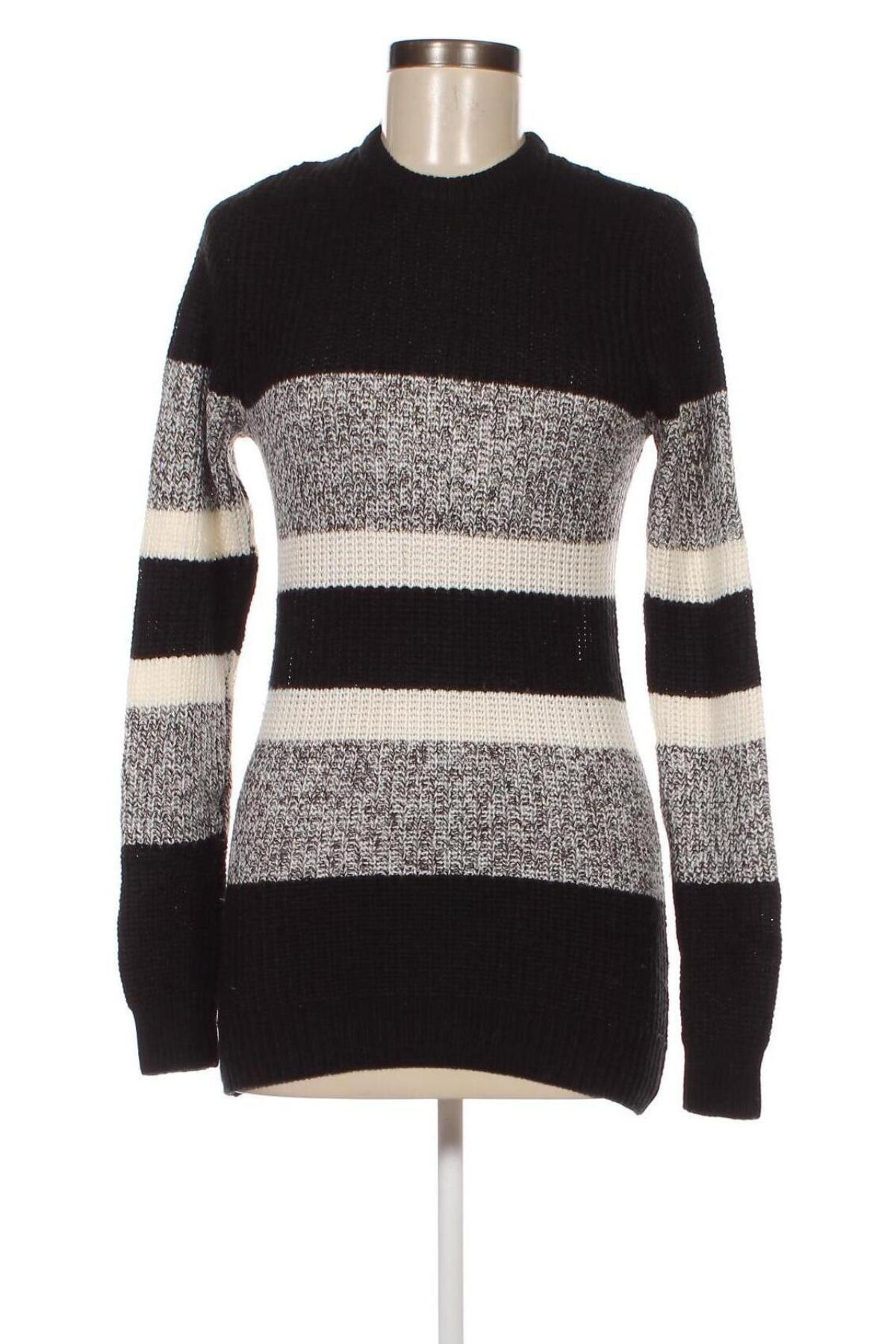 Дамски пуловер Bershka, Размер XS, Цвят Черен, Цена 6,96 лв.