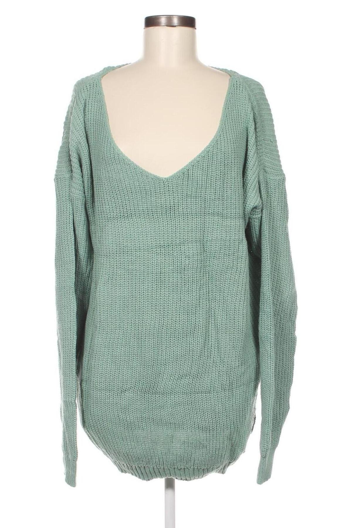 Дамски пуловер Boohoo, Размер M, Цвят Зелен, Цена 8,70 лв.