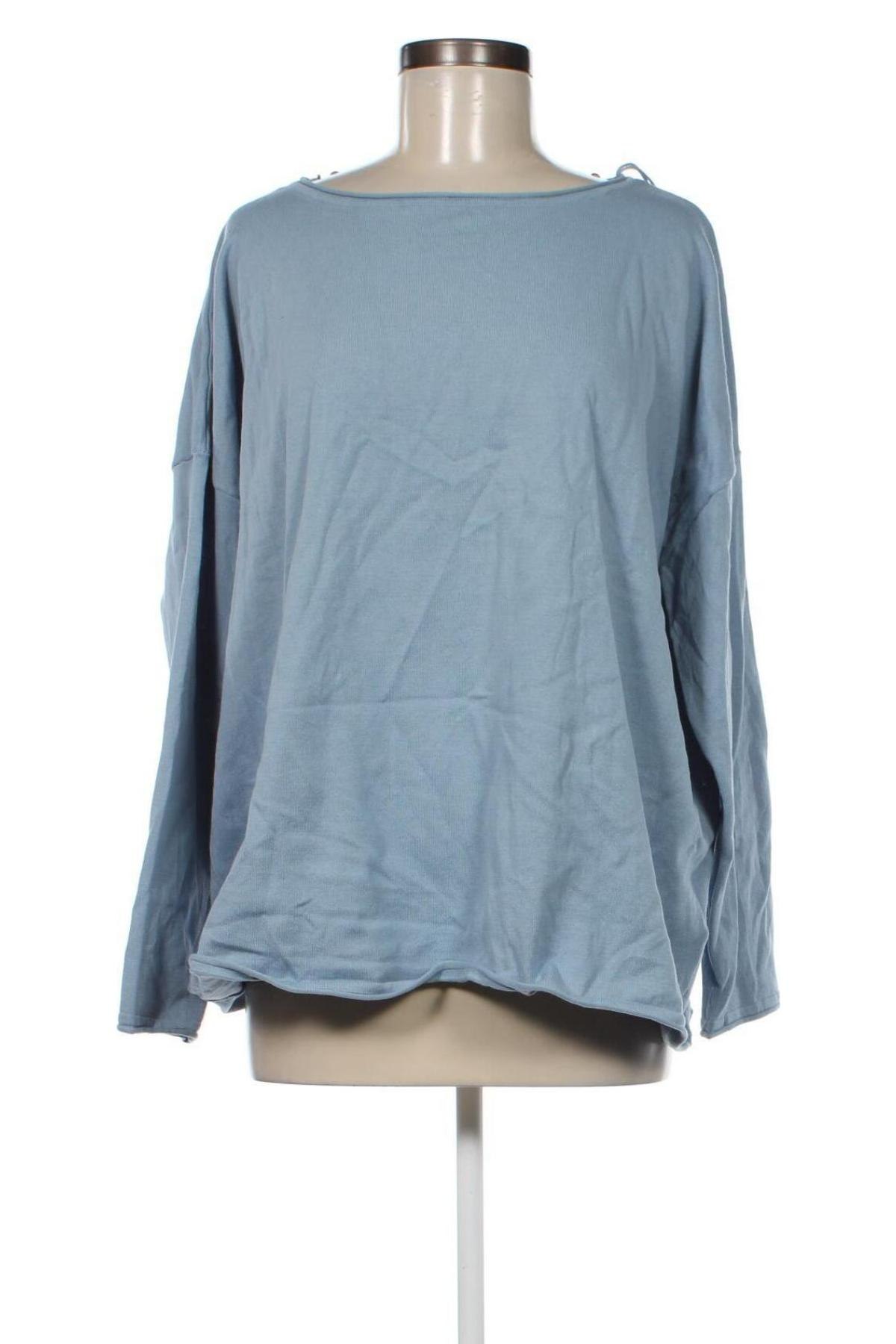 Дамски пуловер C&A, Размер XL, Цвят Син, Цена 10,15 лв.