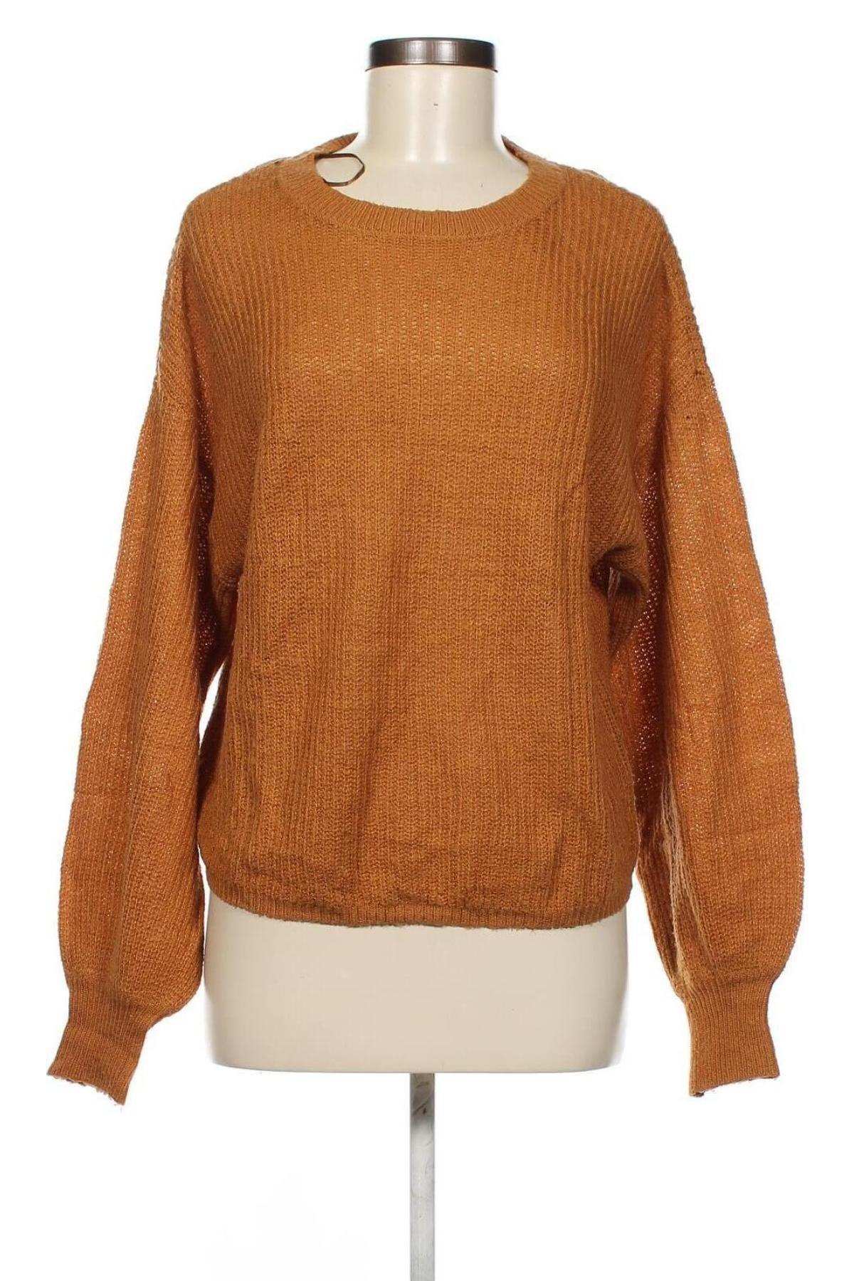 Дамски пуловер Clockhouse, Размер M, Цвят Кафяв, Цена 8,70 лв.