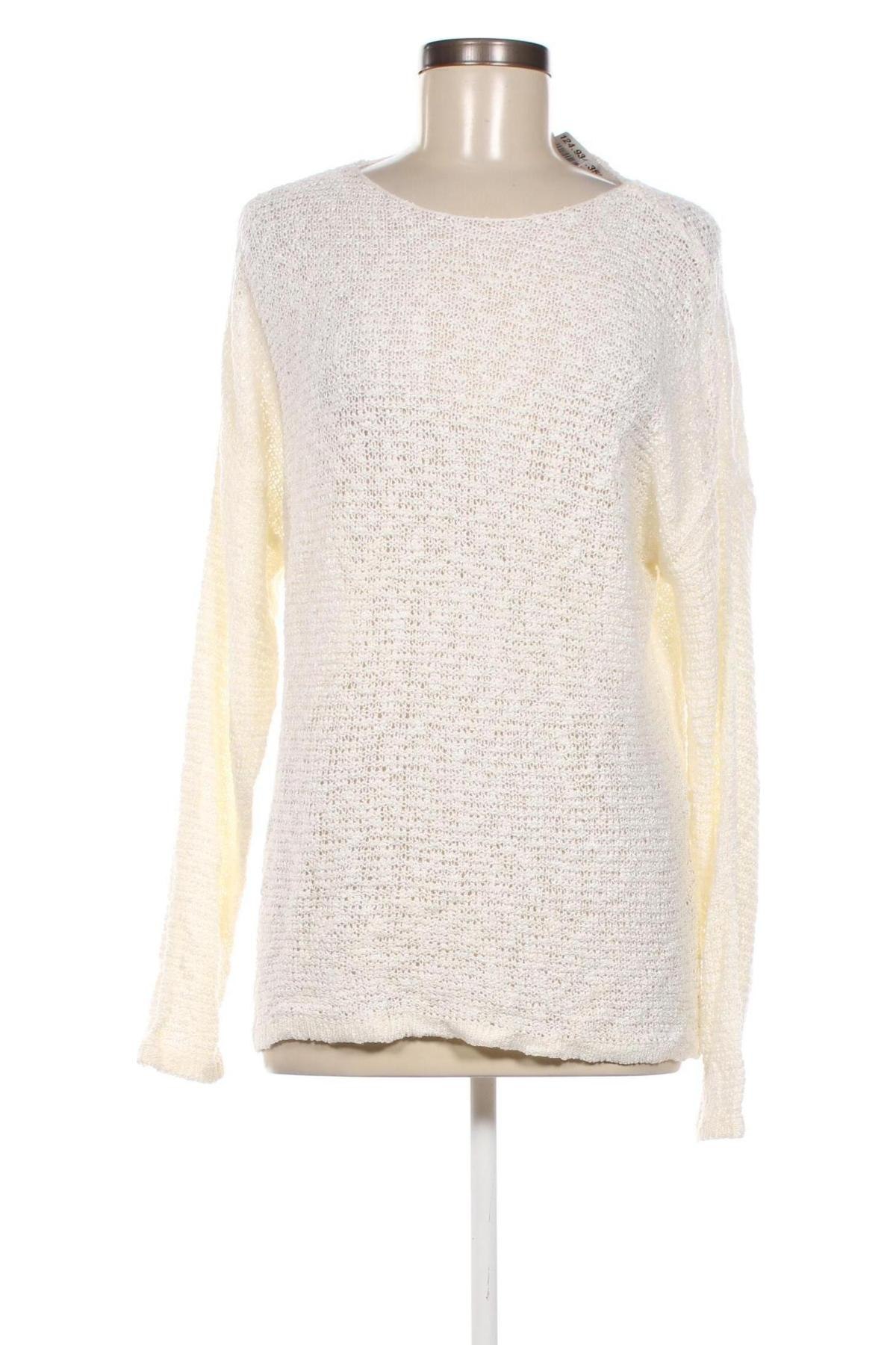 Damenpullover Clothing & Co, Größe M, Farbe Weiß, Preis 2,83 €