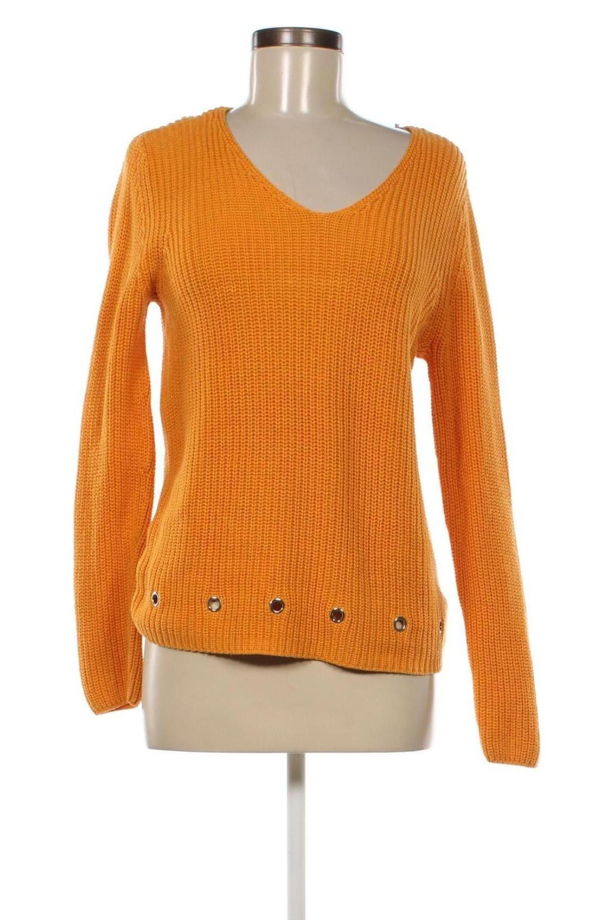 Дамски пуловер Comma,, Размер S, Цвят Оранжев, Цена 13,20 лв.