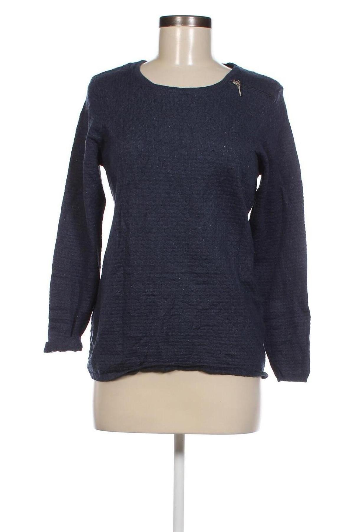 Дамски пуловер Damart, Размер M, Цвят Син, Цена 8,70 лв.