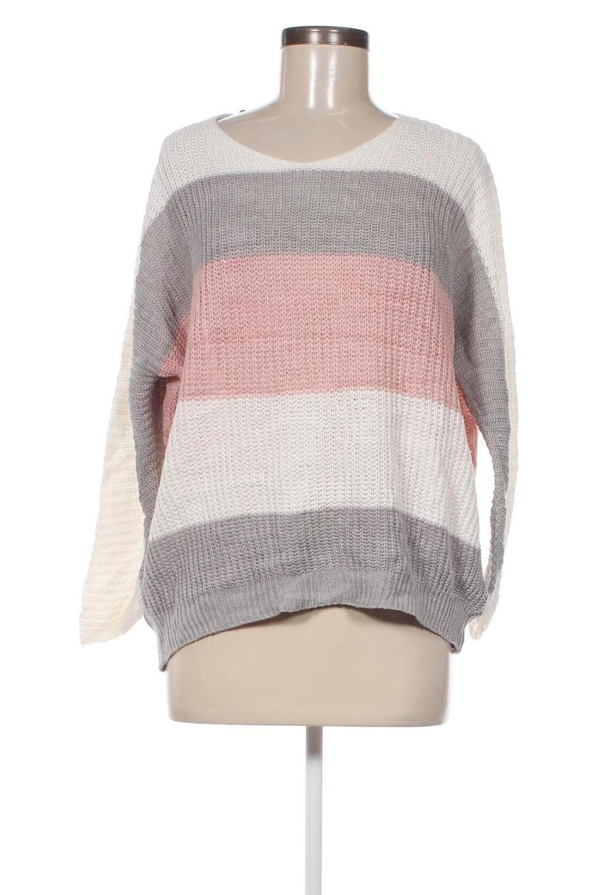 Дамски пуловер Defacto, Размер S, Цвят Многоцветен, Цена 7,25 лв.