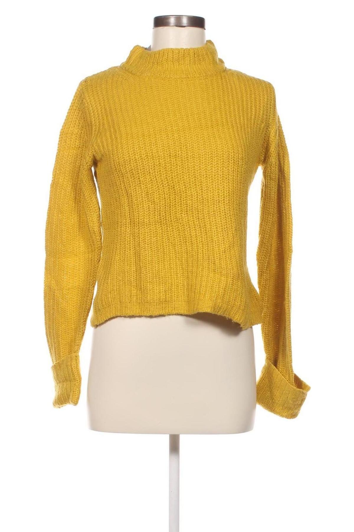 Γυναικείο πουλόβερ Easy Wear, Μέγεθος S, Χρώμα Κίτρινο, Τιμή 5,38 €