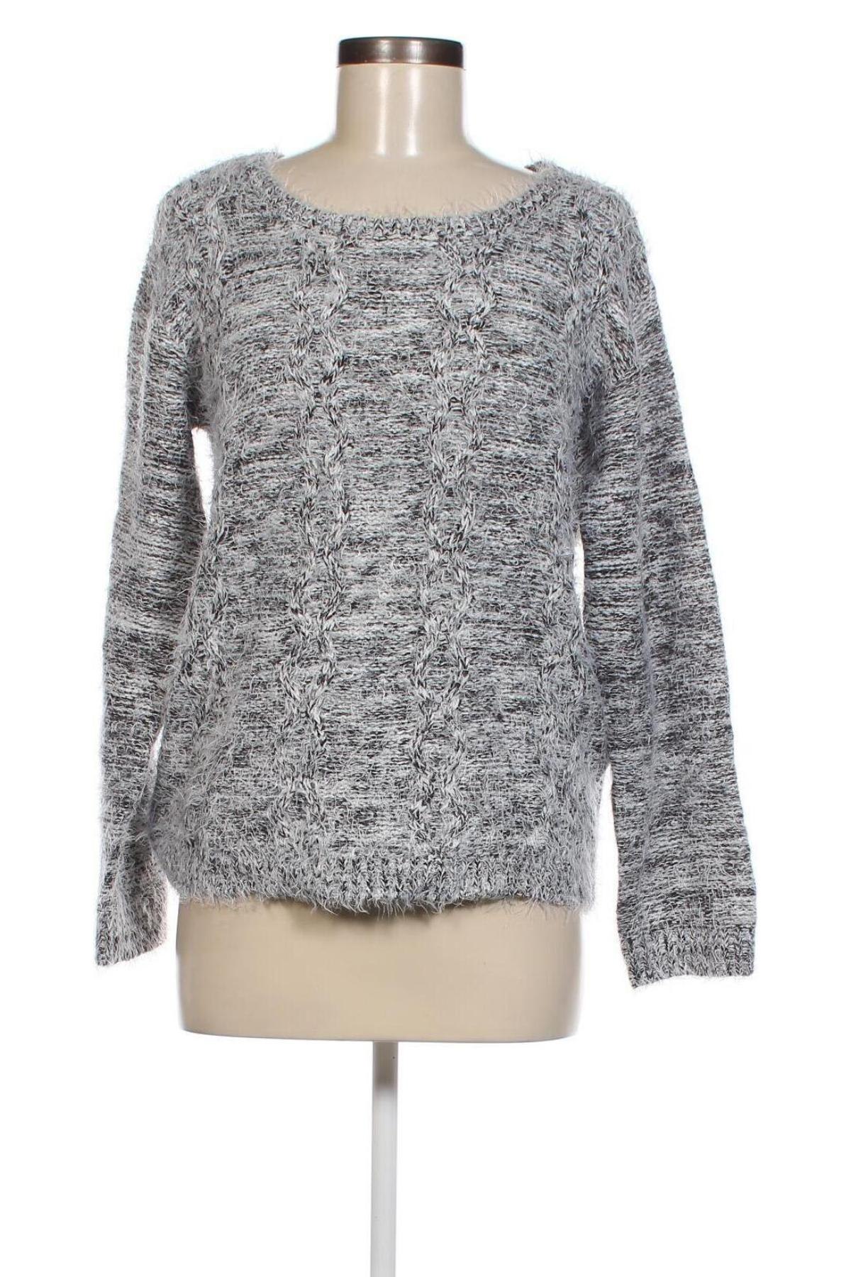 Дамски пуловер Emoi By Emonite, Размер M, Цвят Сив, Цена 8,99 лв.