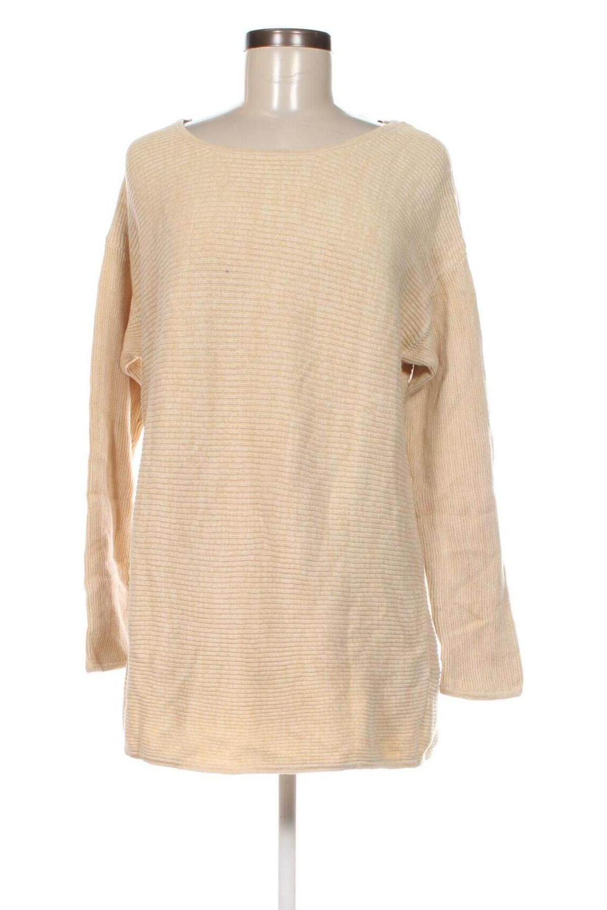 Дамски пуловер Esmara by Heidi Klum, Размер M, Цвят Бежов, Цена 4,93 лв.
