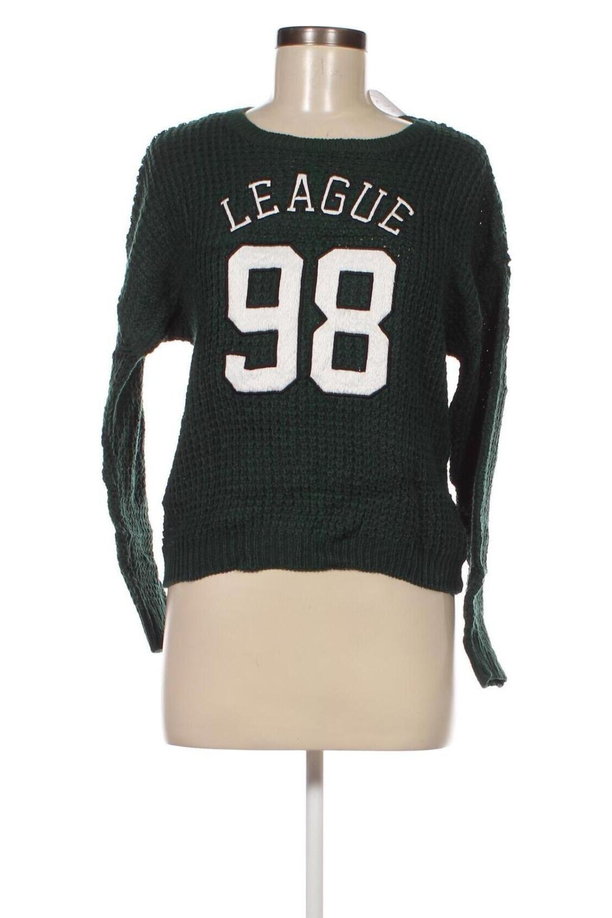Дамски пуловер Fb Sister, Размер S, Цвят Зелен, Цена 8,70 лв.