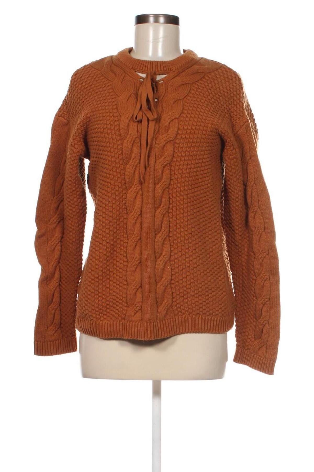 Дамски пуловер Forever 21, Размер L, Цвят Кафяв, Цена 6,00 лв.