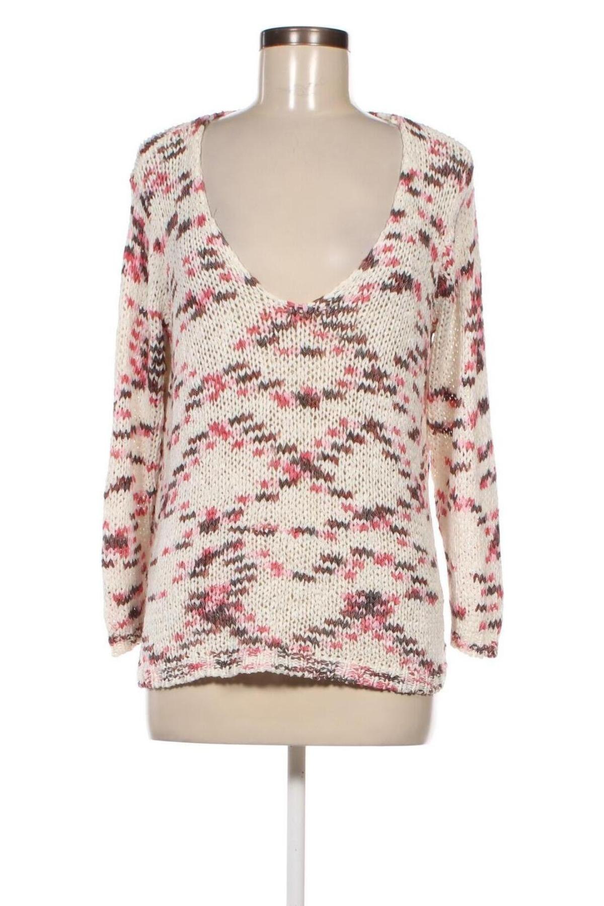 Дамски пуловер H&M, Размер L, Цвят Многоцветен, Цена 4,35 лв.