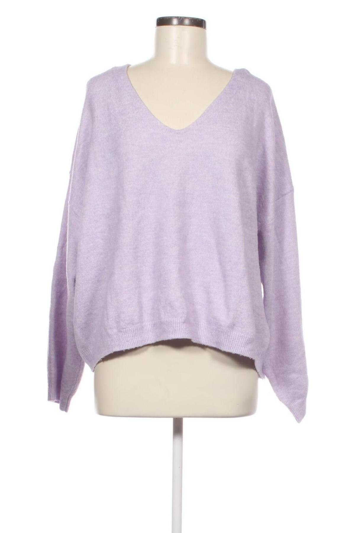 Γυναικείο πουλόβερ H&M, Μέγεθος XL, Χρώμα Βιολετί, Τιμή 12,56 €