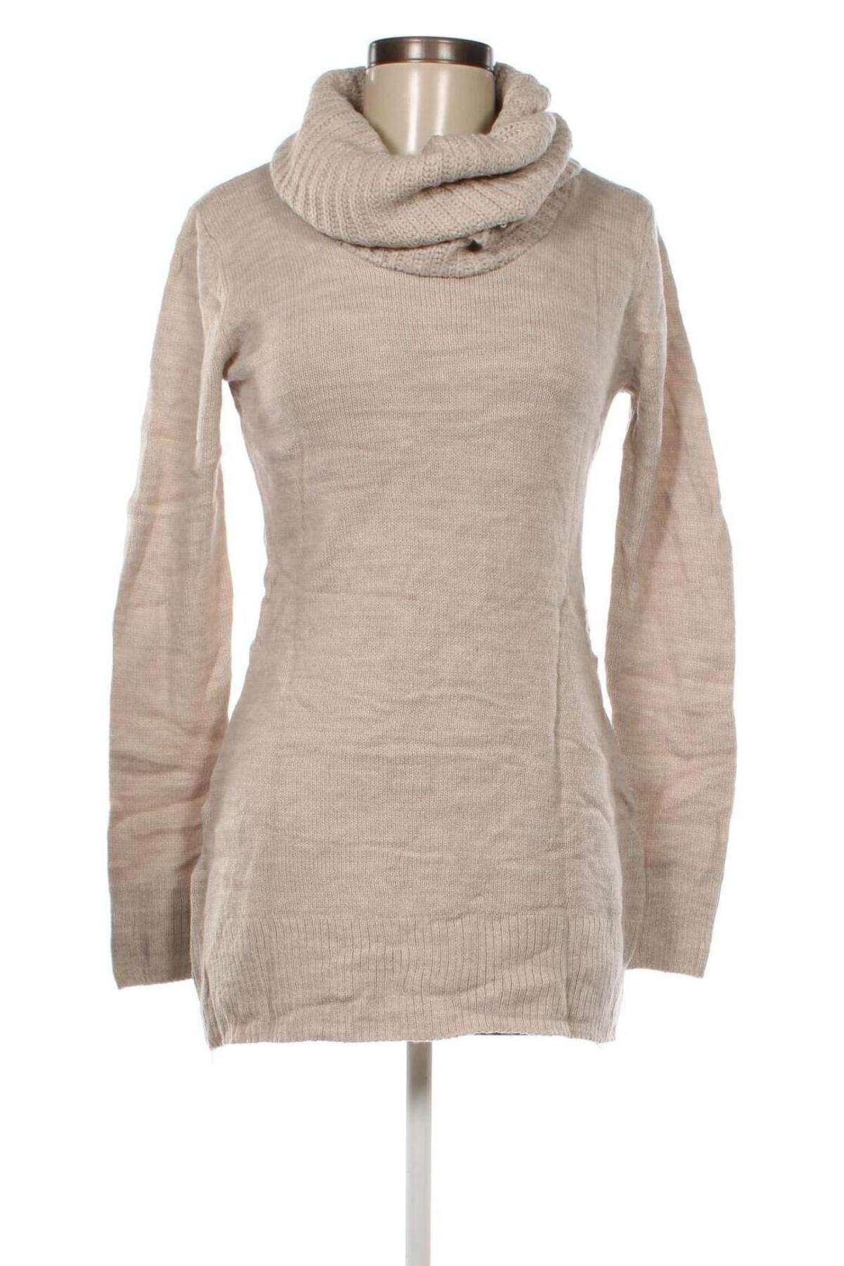 Дамски пуловер H&M, Размер S, Цвят Бежов, Цена 6,96 лв.