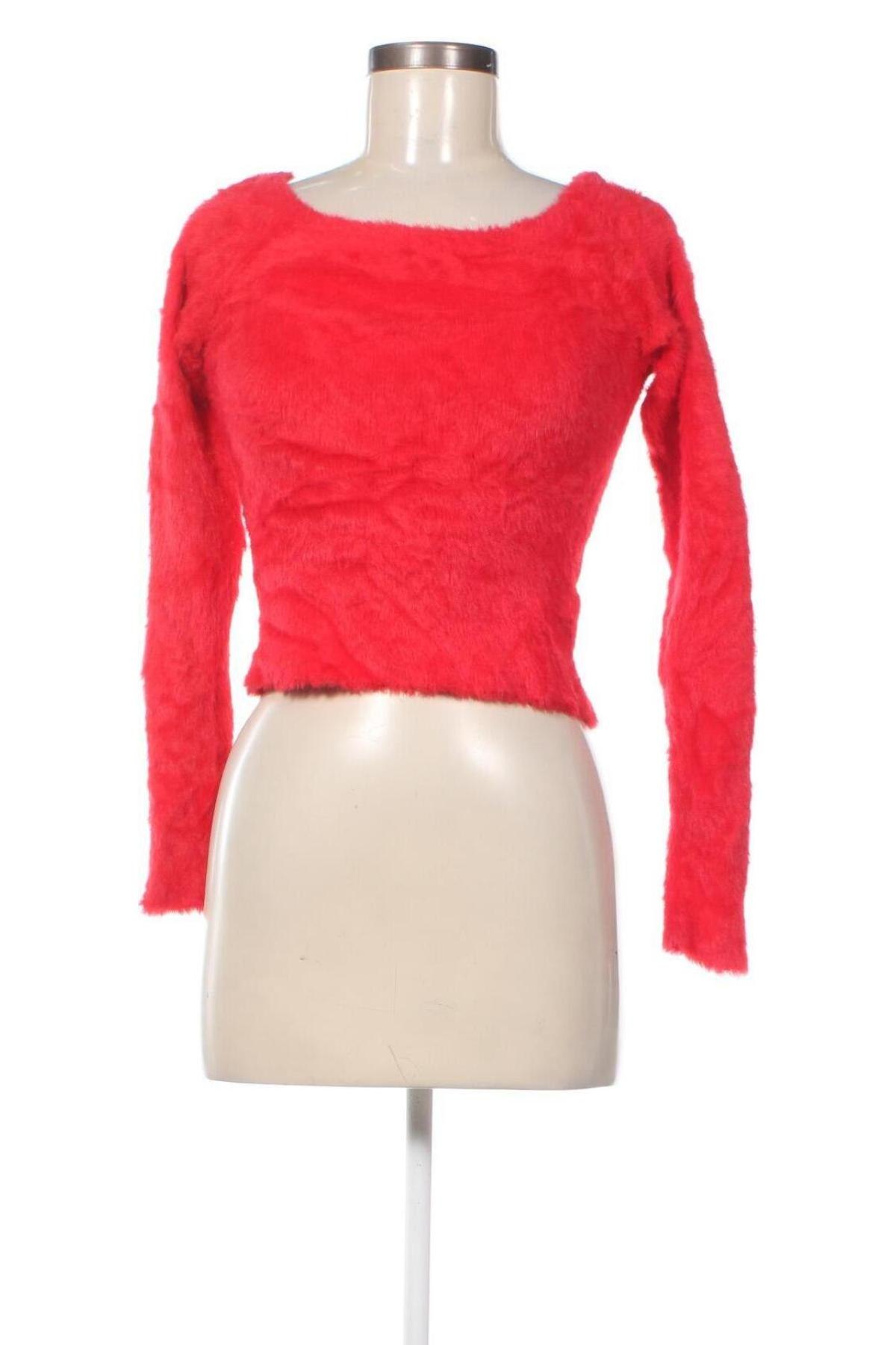 Γυναικείο πουλόβερ H&M Divided, Μέγεθος S, Χρώμα Κόκκινο, Τιμή 3,59 €