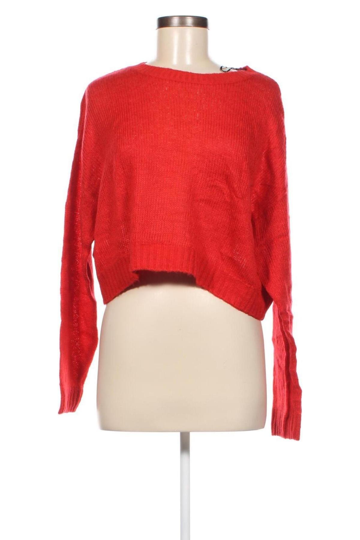 Damenpullover H&M Divided, Größe L, Farbe Rot, Preis 7,06 €
