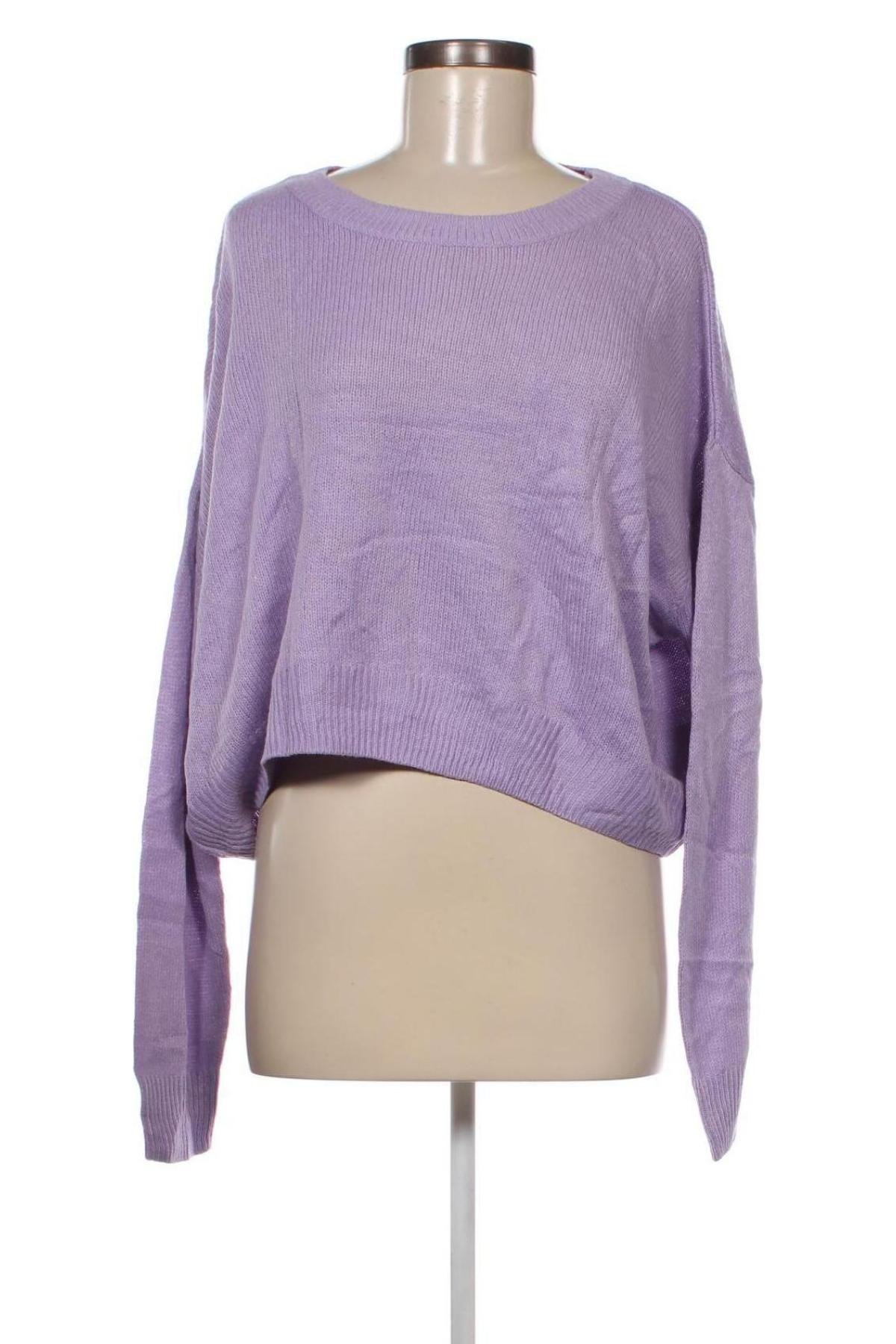 Γυναικείο πουλόβερ H&M Divided, Μέγεθος L, Χρώμα Βιολετί, Τιμή 4,49 €