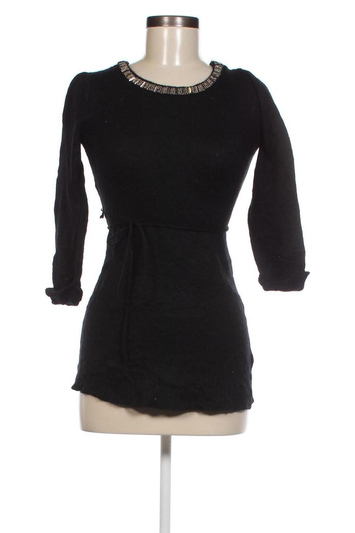 Дамски пуловер H&M Mama, Размер S, Цвят Черен, Цена 7,25 лв.