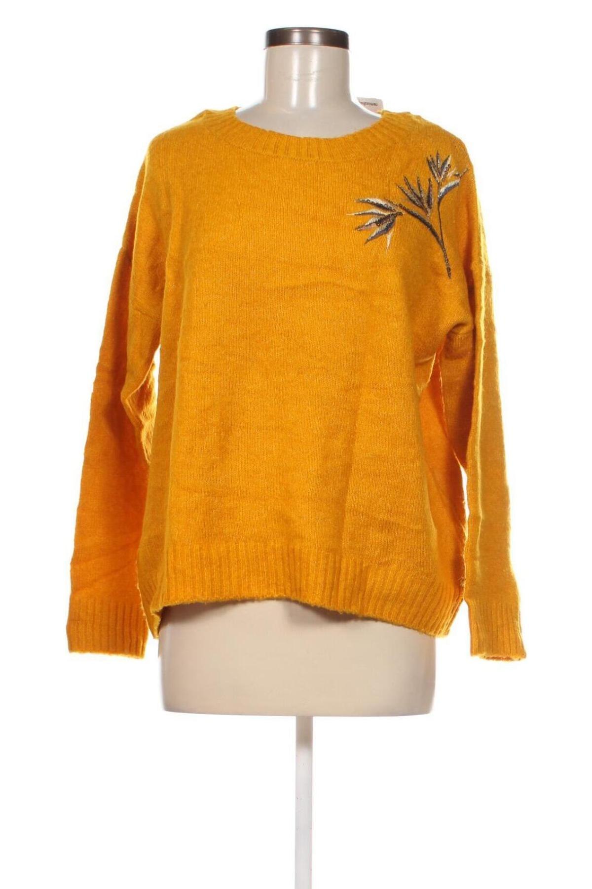 Γυναικείο πουλόβερ Hema, Μέγεθος L, Χρώμα Πορτοκαλί, Τιμή 17,94 €