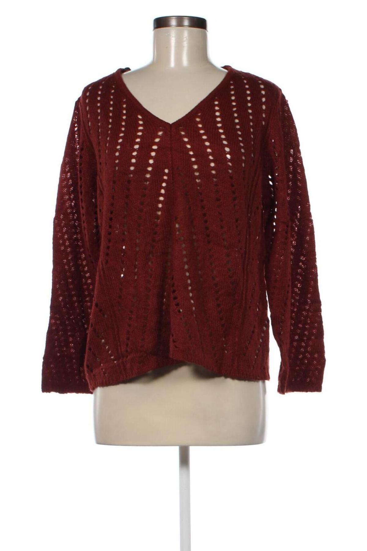 Дамски пуловер Jacqueline De Yong, Размер L, Цвят Кафяв, Цена 8,70 лв.