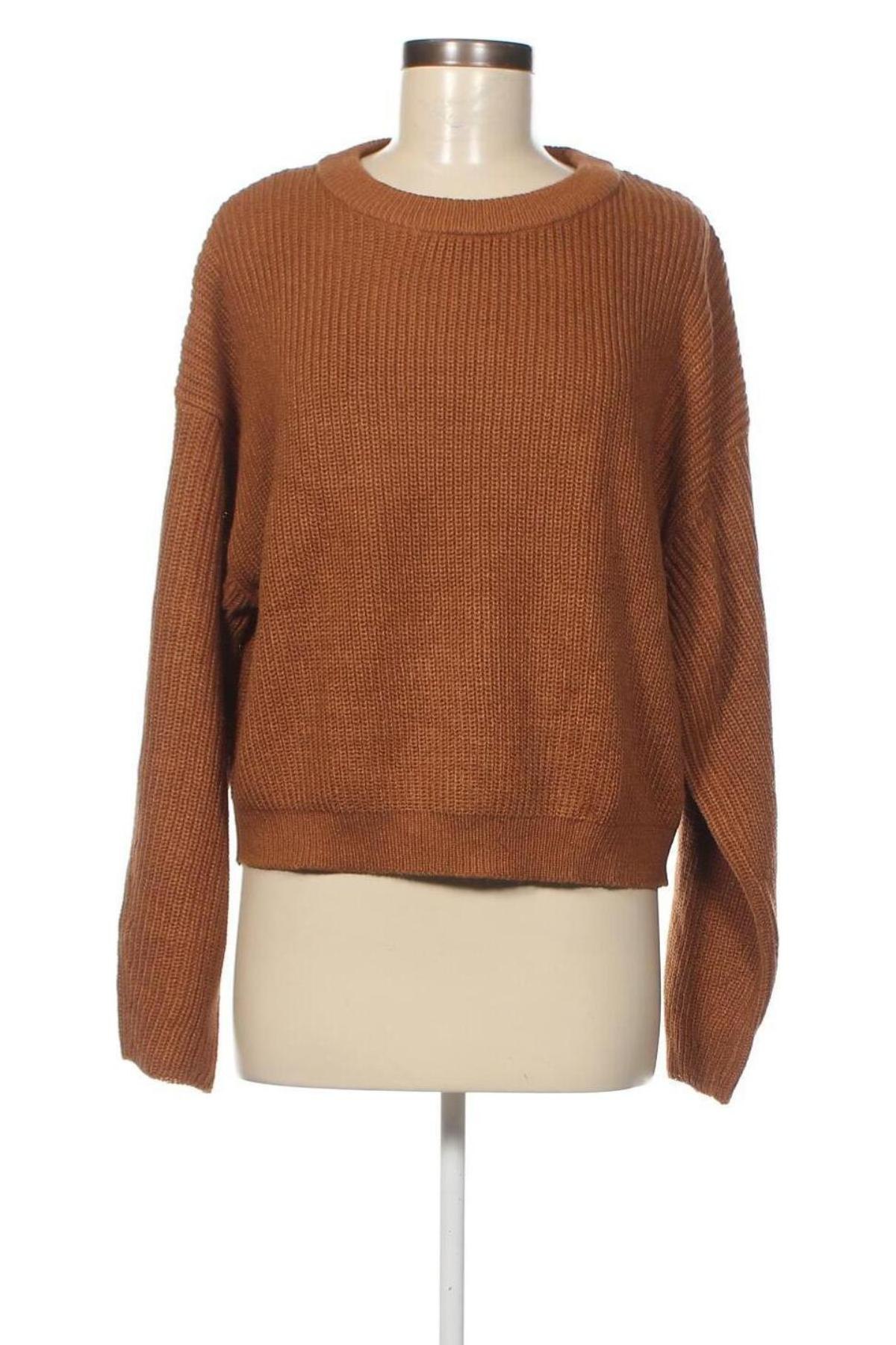 Γυναικείο πουλόβερ Jdy, Μέγεθος L, Χρώμα Καφέ, Τιμή 13,28 €
