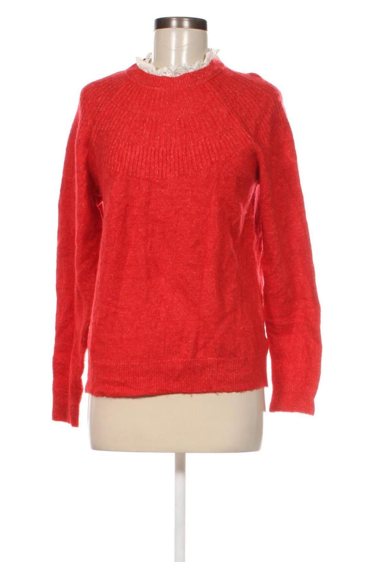 Дамски пуловер Kiabi, Размер M, Цвят Червен, Цена 8,70 лв.