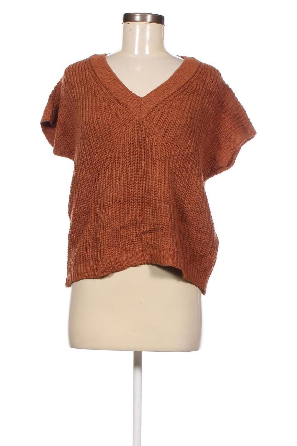 Γυναικείο πουλόβερ Lola Liza, Μέγεθος S, Χρώμα Καφέ, Τιμή 2,69 €