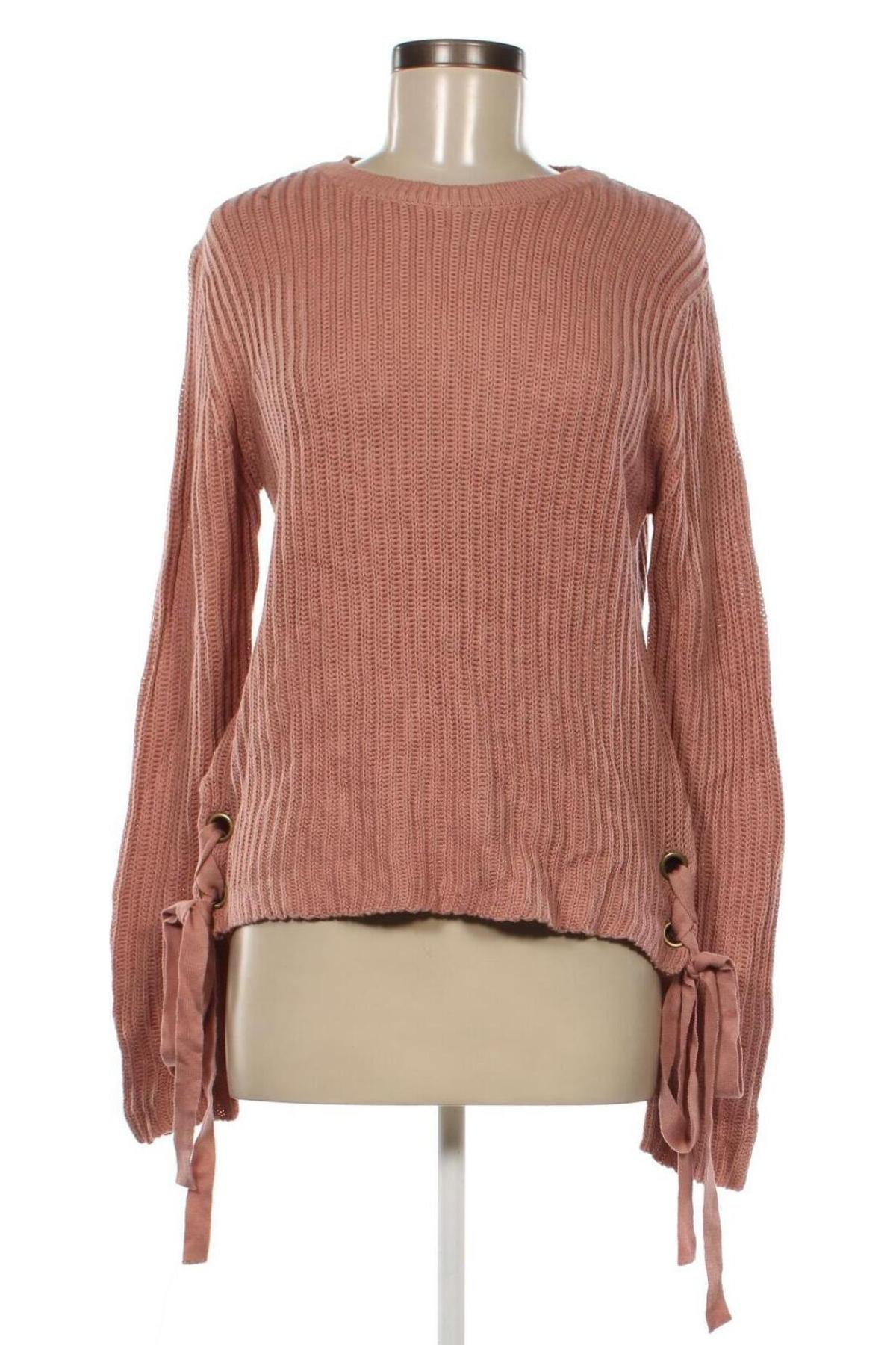 Γυναικείο πουλόβερ Moodo, Μέγεθος XL, Χρώμα Ρόζ , Τιμή 7,62 €