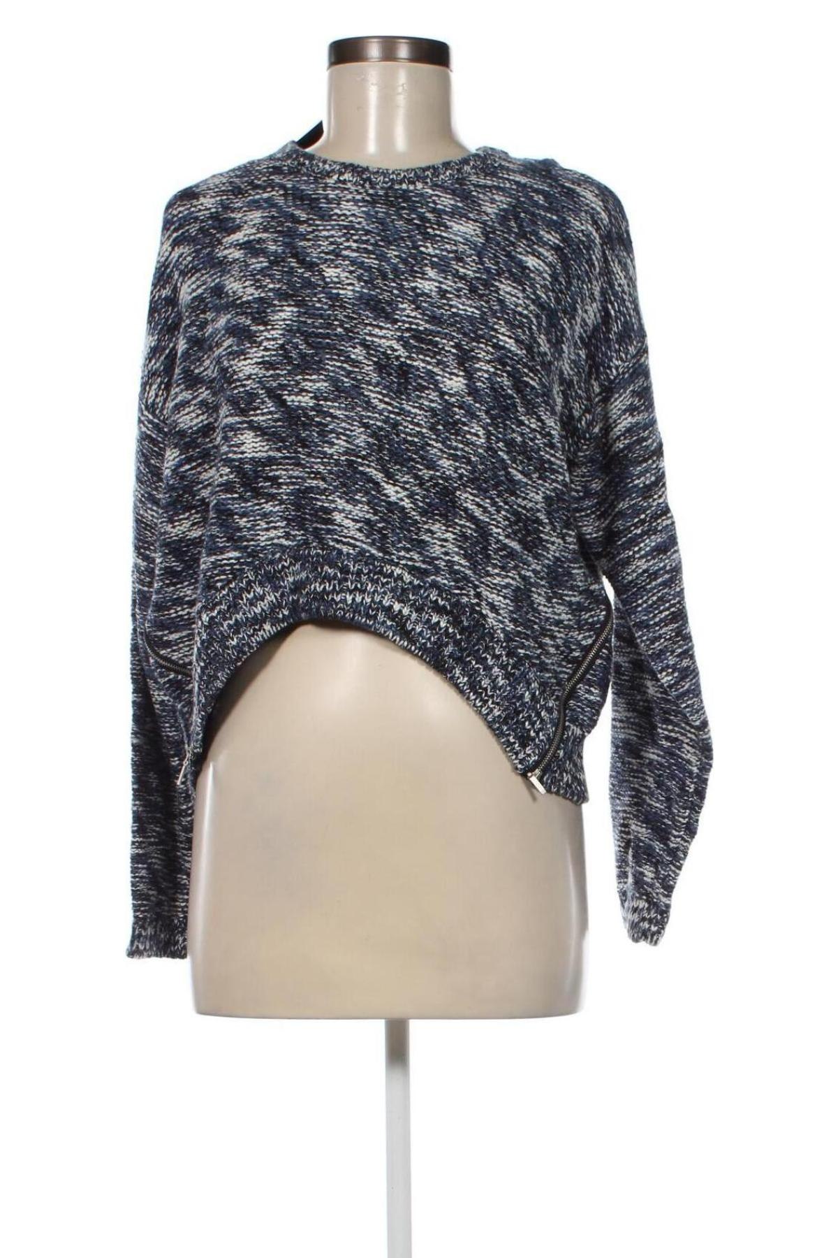 Γυναικείο πουλόβερ Moodo, Μέγεθος L, Χρώμα Μπλέ, Τιμή 7,62 €