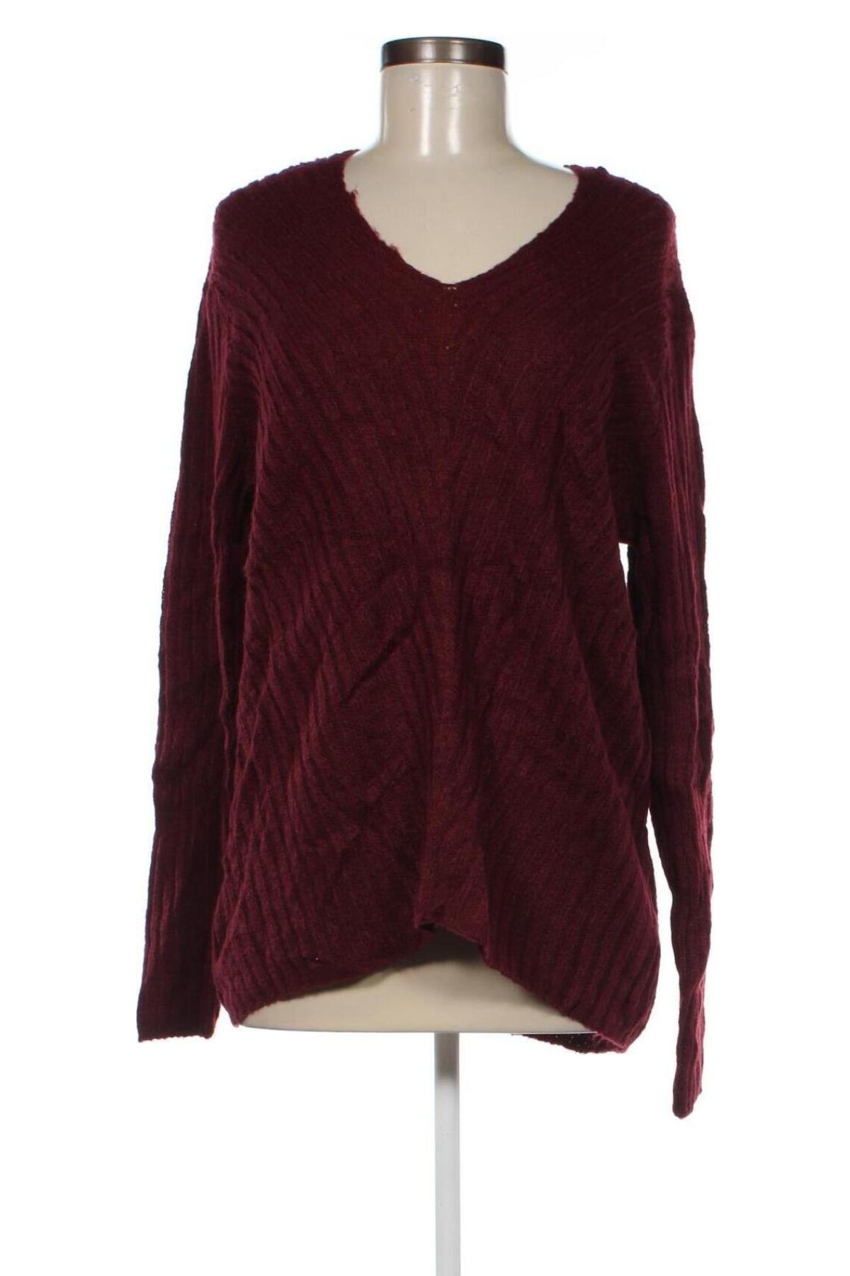 Γυναικείο πουλόβερ Moodo, Μέγεθος M, Χρώμα Κόκκινο, Τιμή 6,73 €