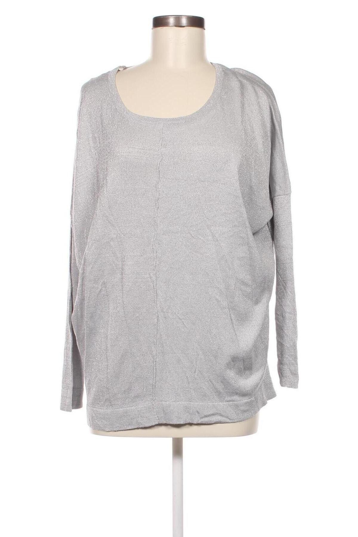 Γυναικείο πουλόβερ Moodo, Μέγεθος L, Χρώμα Γκρί, Τιμή 11,21 €
