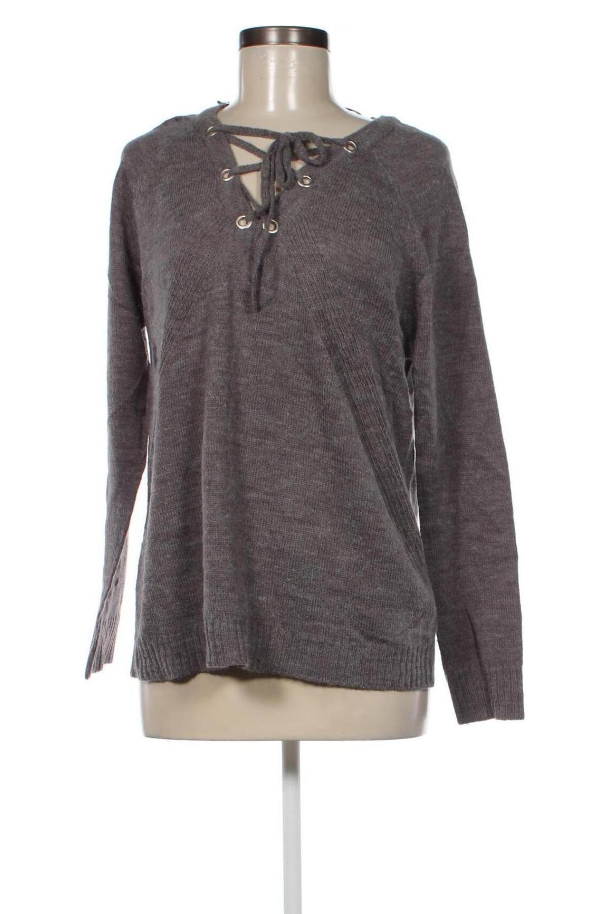 Γυναικείο πουλόβερ Moodo, Μέγεθος XL, Χρώμα Γκρί, Τιμή 11,21 €