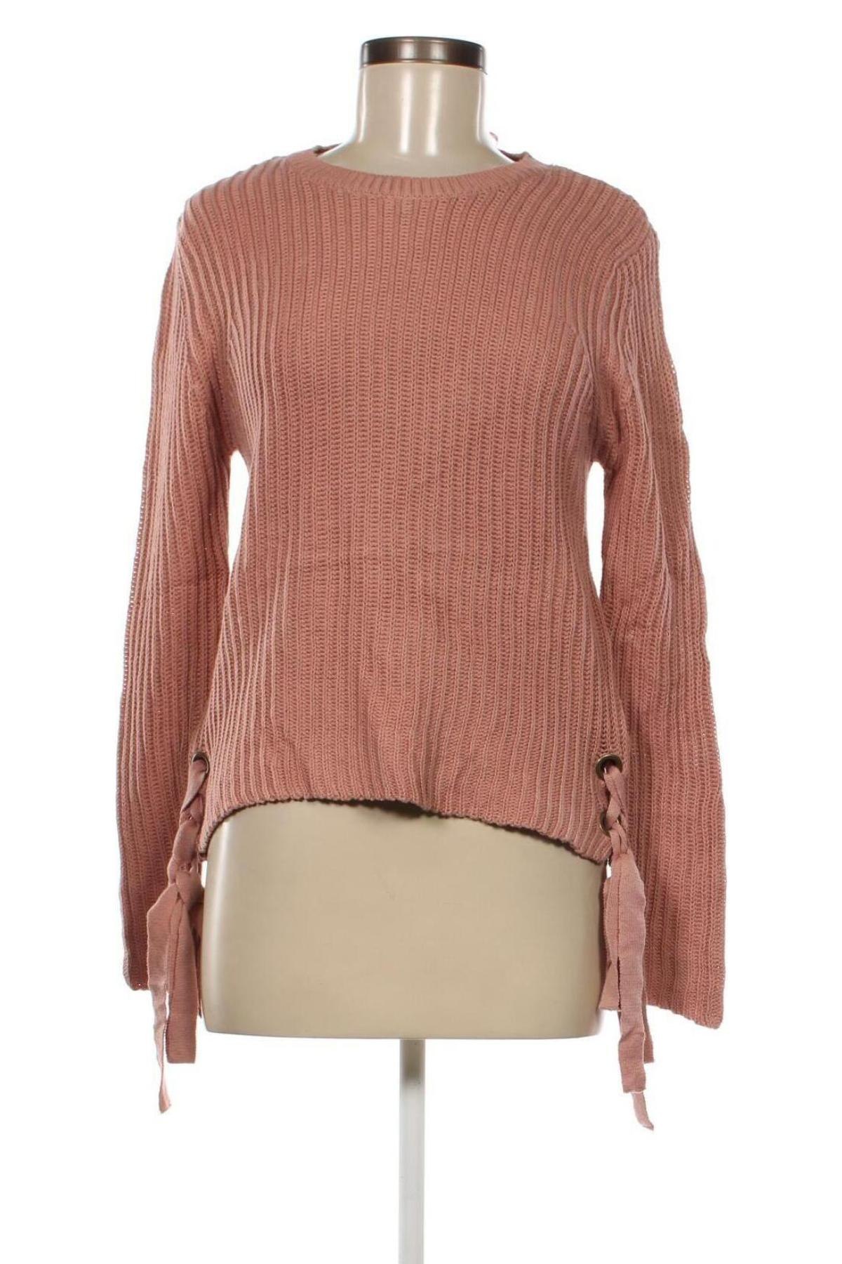 Γυναικείο πουλόβερ Moodo, Μέγεθος M, Χρώμα Ρόζ , Τιμή 11,21 €