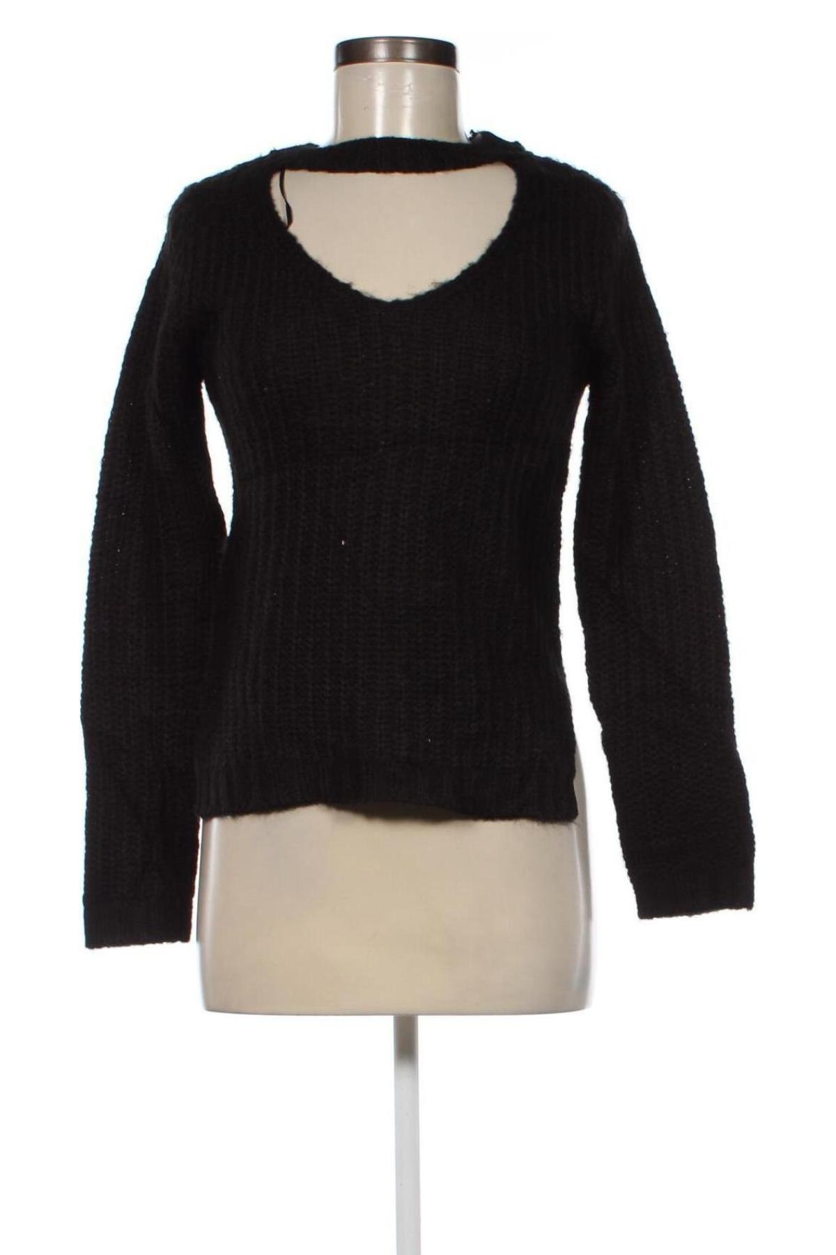 Γυναικείο πουλόβερ Moodo, Μέγεθος S, Χρώμα Μαύρο, Τιμή 11,21 €