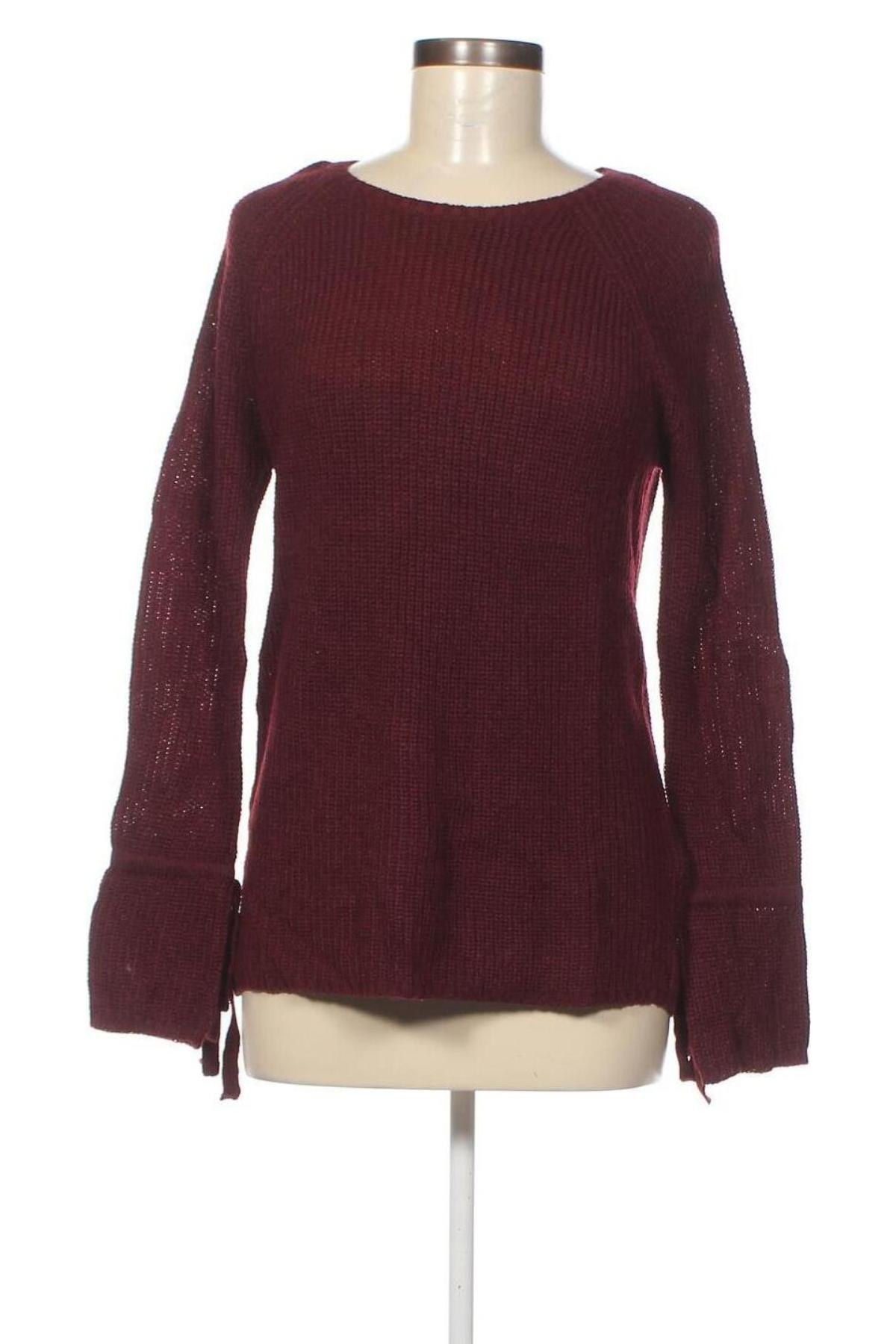 Дамски пуловер Moodo, Размер M, Цвят Червен, Цена 9,57 лв.