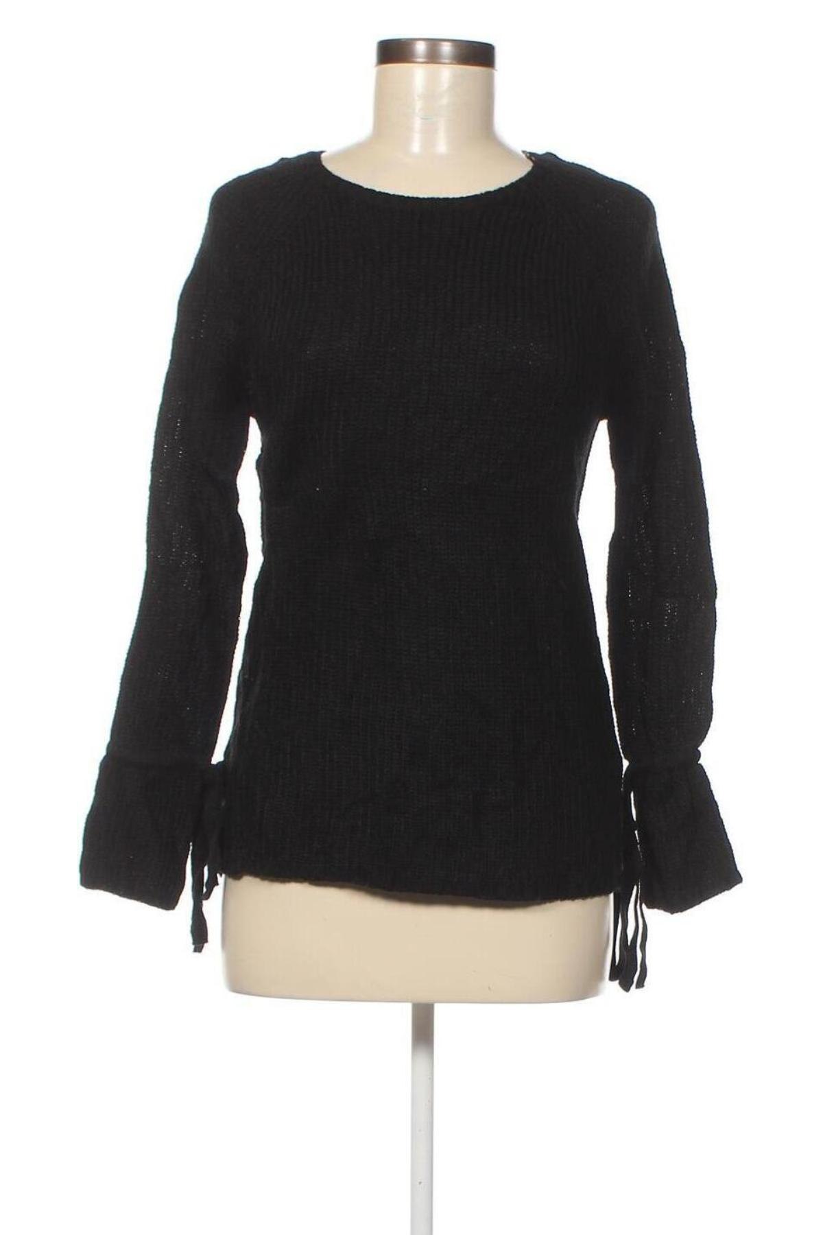 Дамски пуловер Moodo, Размер S, Цвят Черен, Цена 21,75 лв.