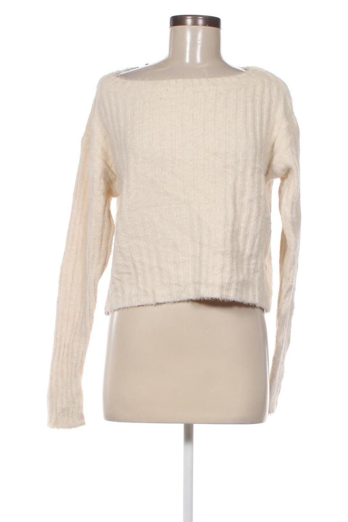 Damski sweter Nasty Gal, Rozmiar S, Kolor ecru, Cena 39,99 zł