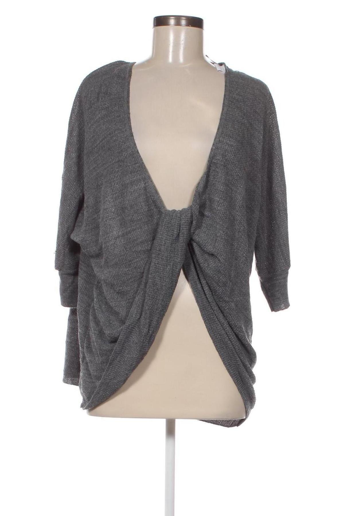 Γυναικείο πουλόβερ New York & Company, Μέγεθος L, Χρώμα Γκρί, Τιμή 2,15 €