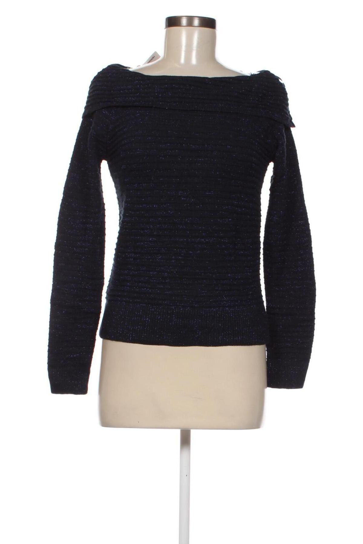 Дамски пуловер Promod, Размер S, Цвят Син, Цена 8,70 лв.