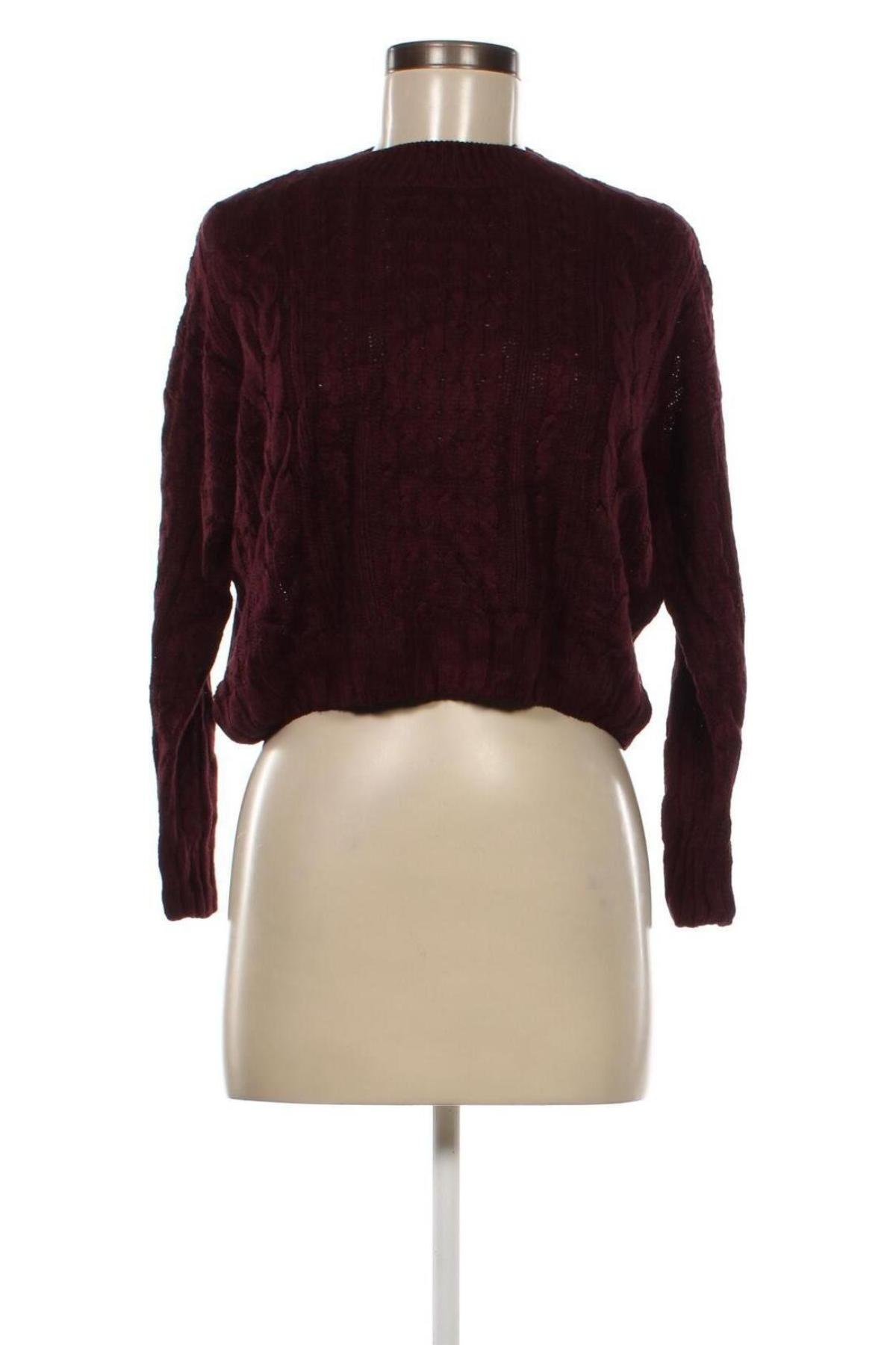 Γυναικείο πουλόβερ Pull&Bear, Μέγεθος S, Χρώμα Κόκκινο, Τιμή 2,69 €
