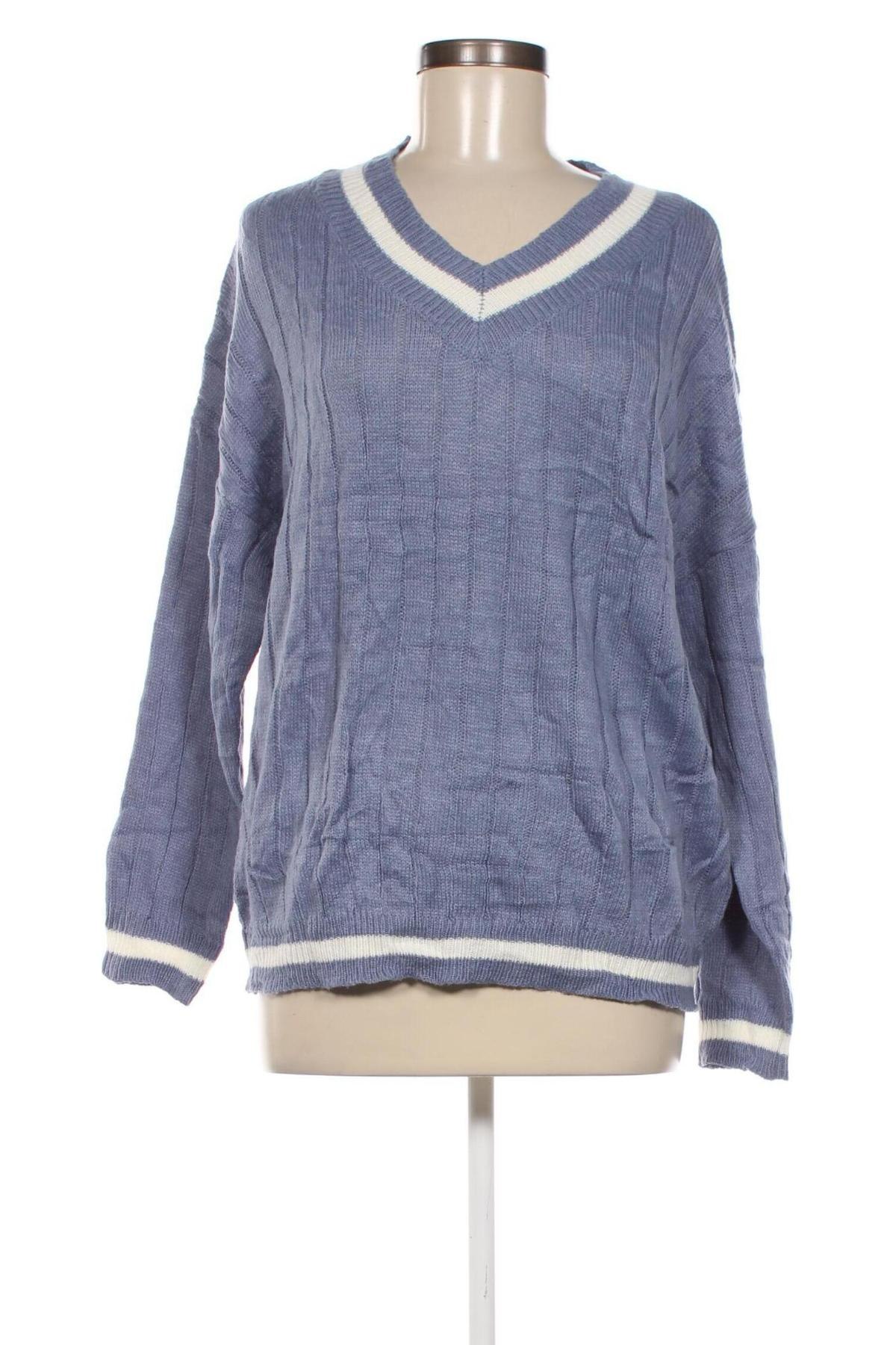 Γυναικείο πουλόβερ SHEIN, Μέγεθος M, Χρώμα Μπλέ, Τιμή 3,77 €