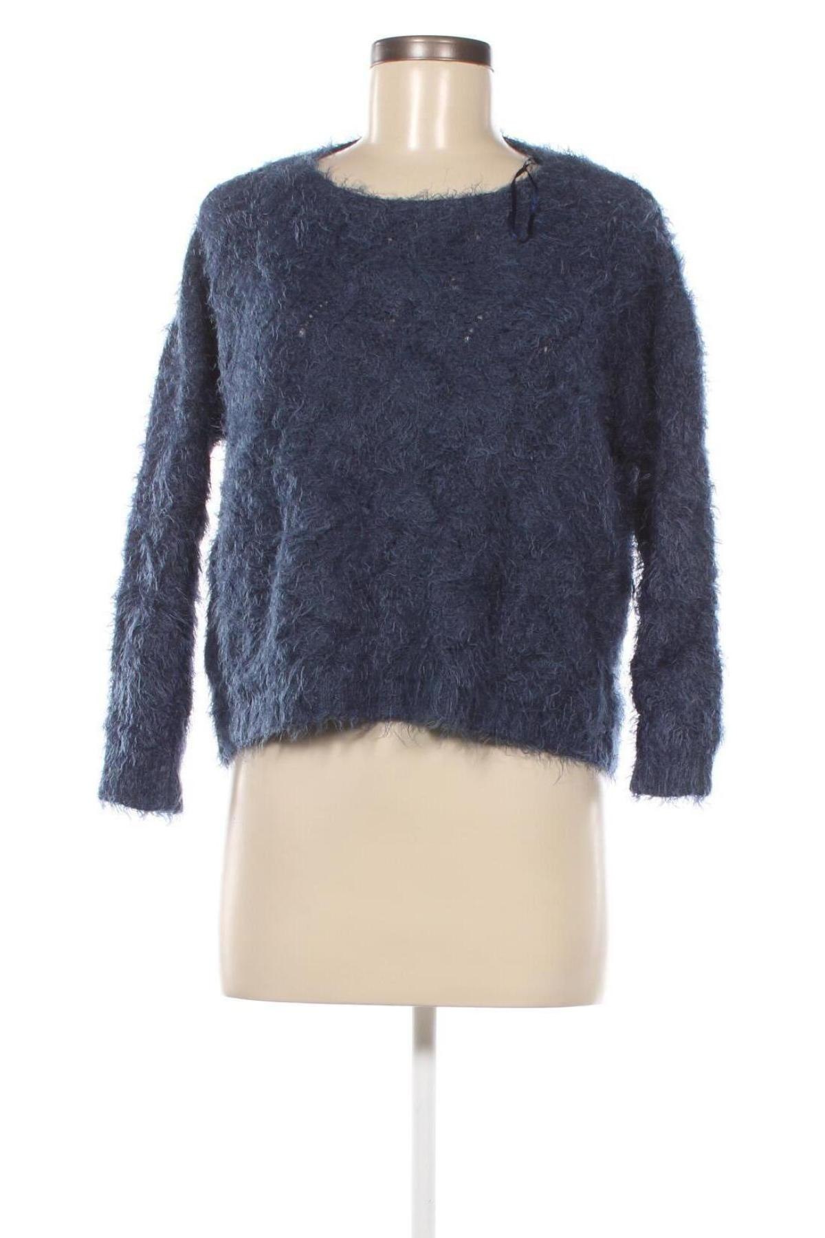 Дамски пуловер Sophyline, Размер M, Цвят Син, Цена 7,25 лв.